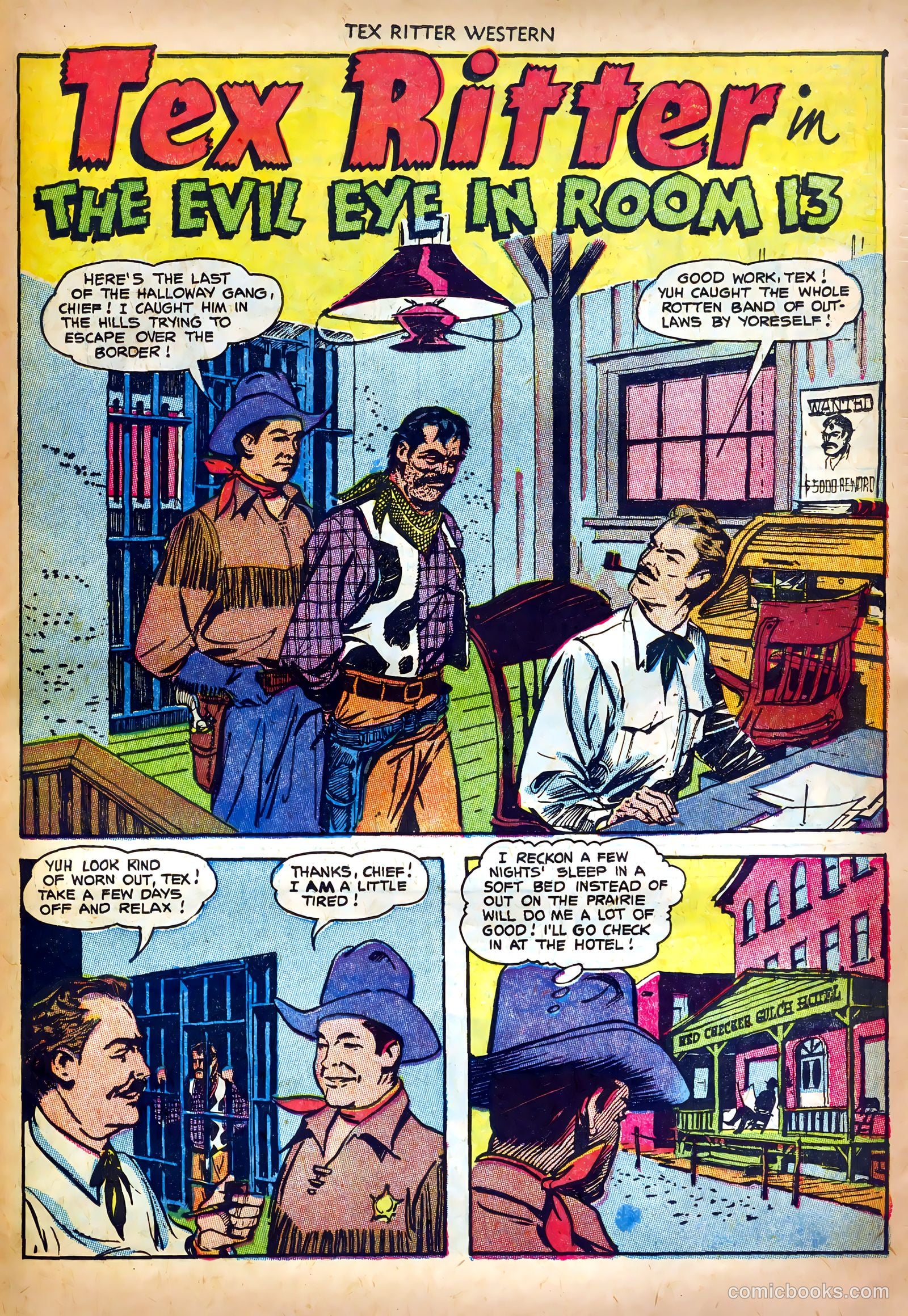 Tex Ritter Western #19 — page 23 of 36
