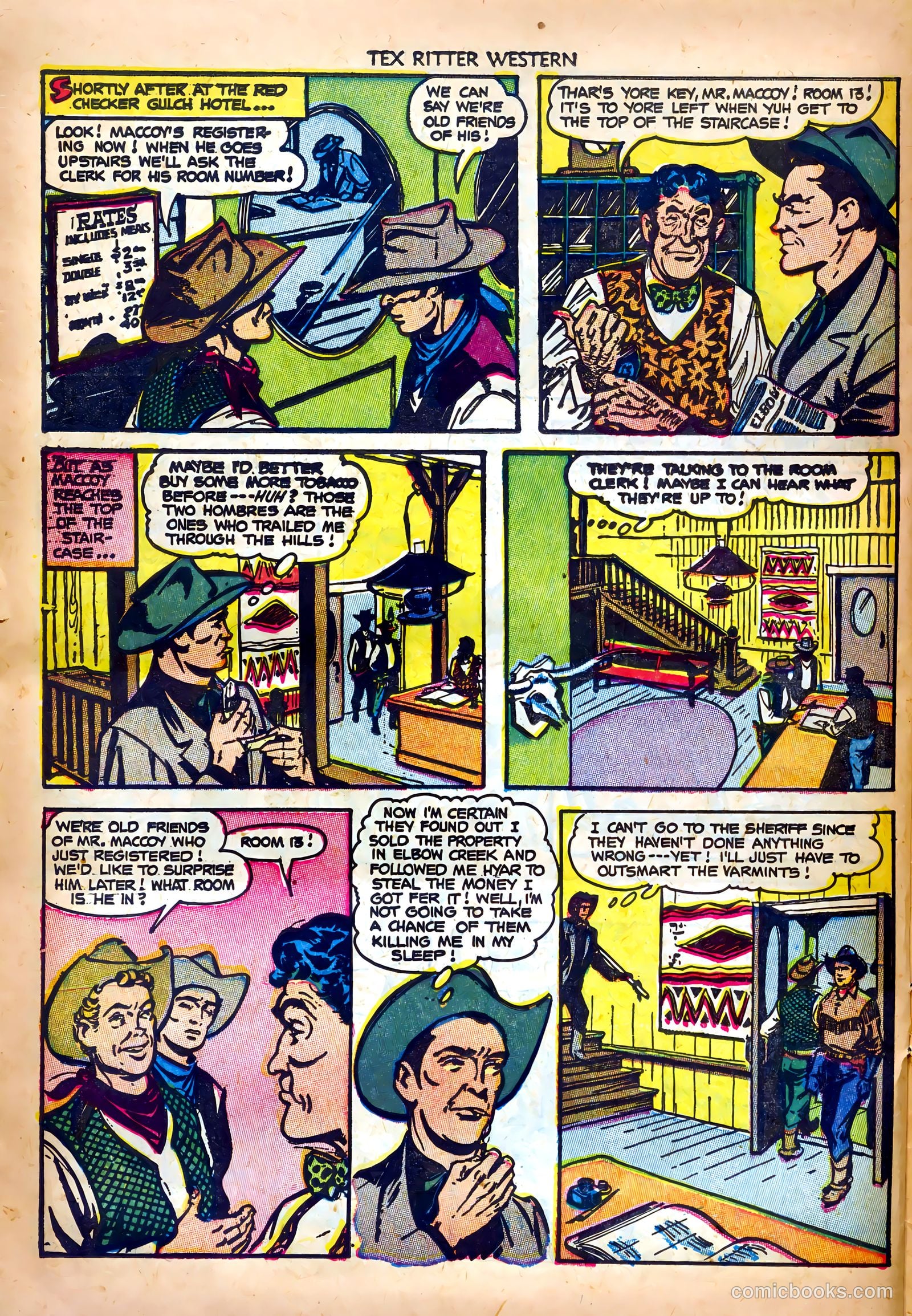 Tex Ritter Western #19 — page 26 of 36