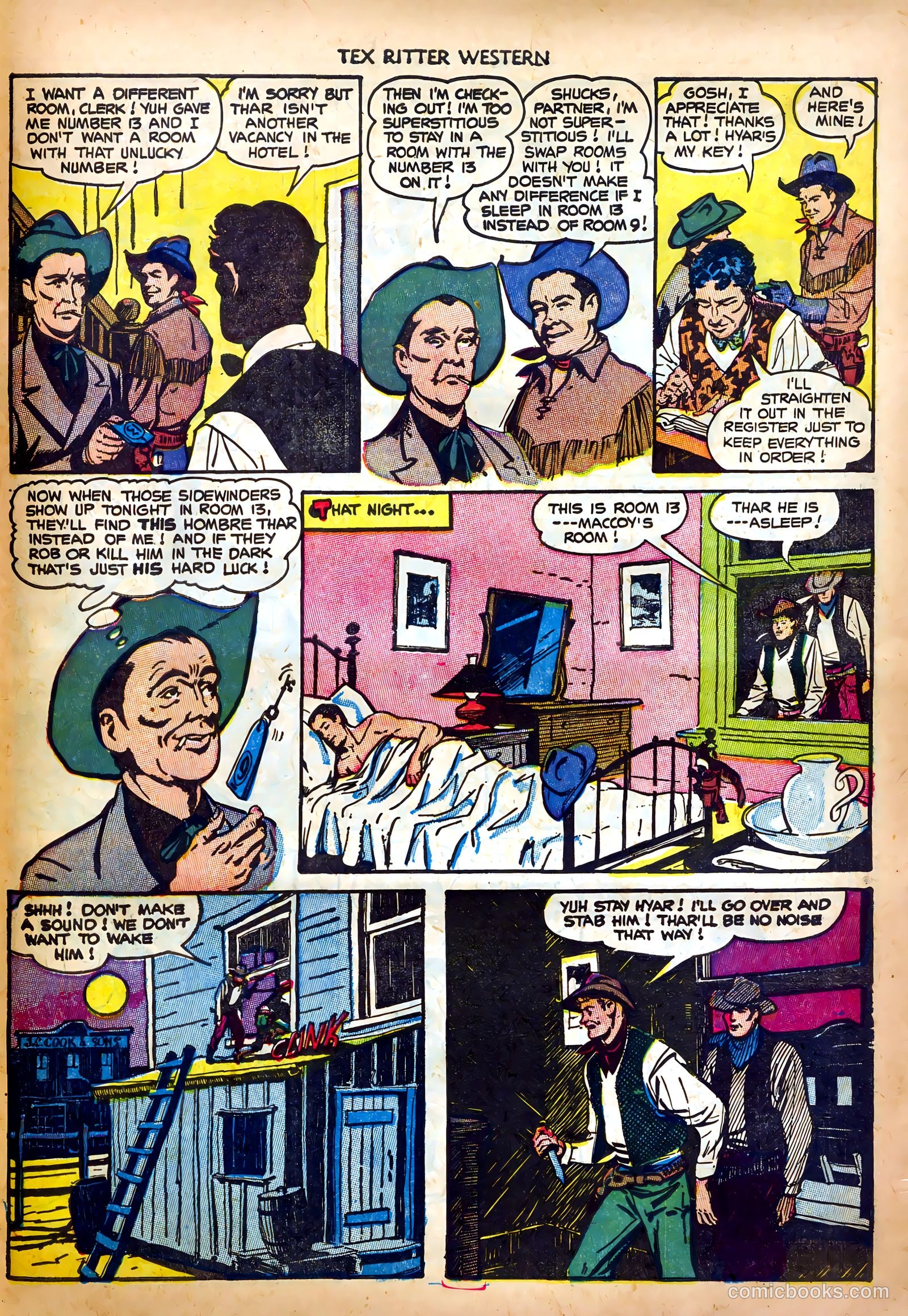 Tex Ritter Western #19 — page 27 of 36