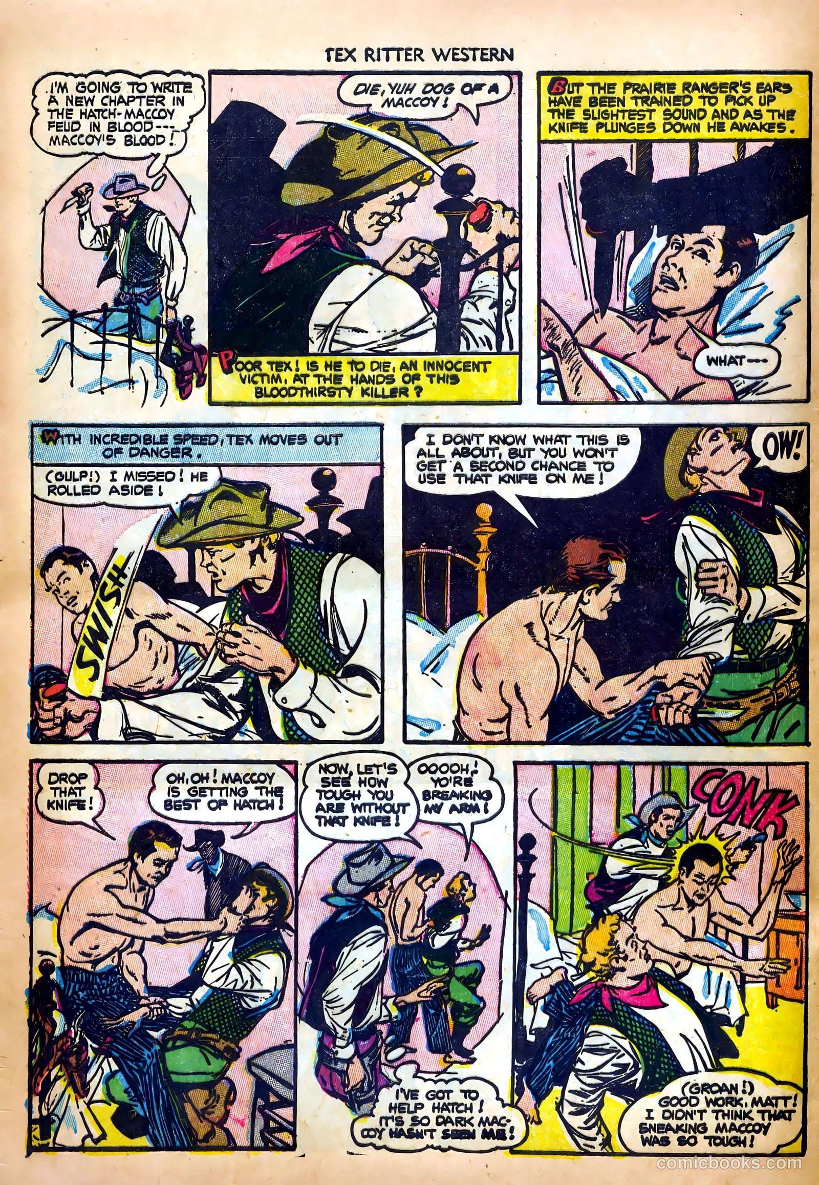 Tex Ritter Western #19 — page 28 of 36