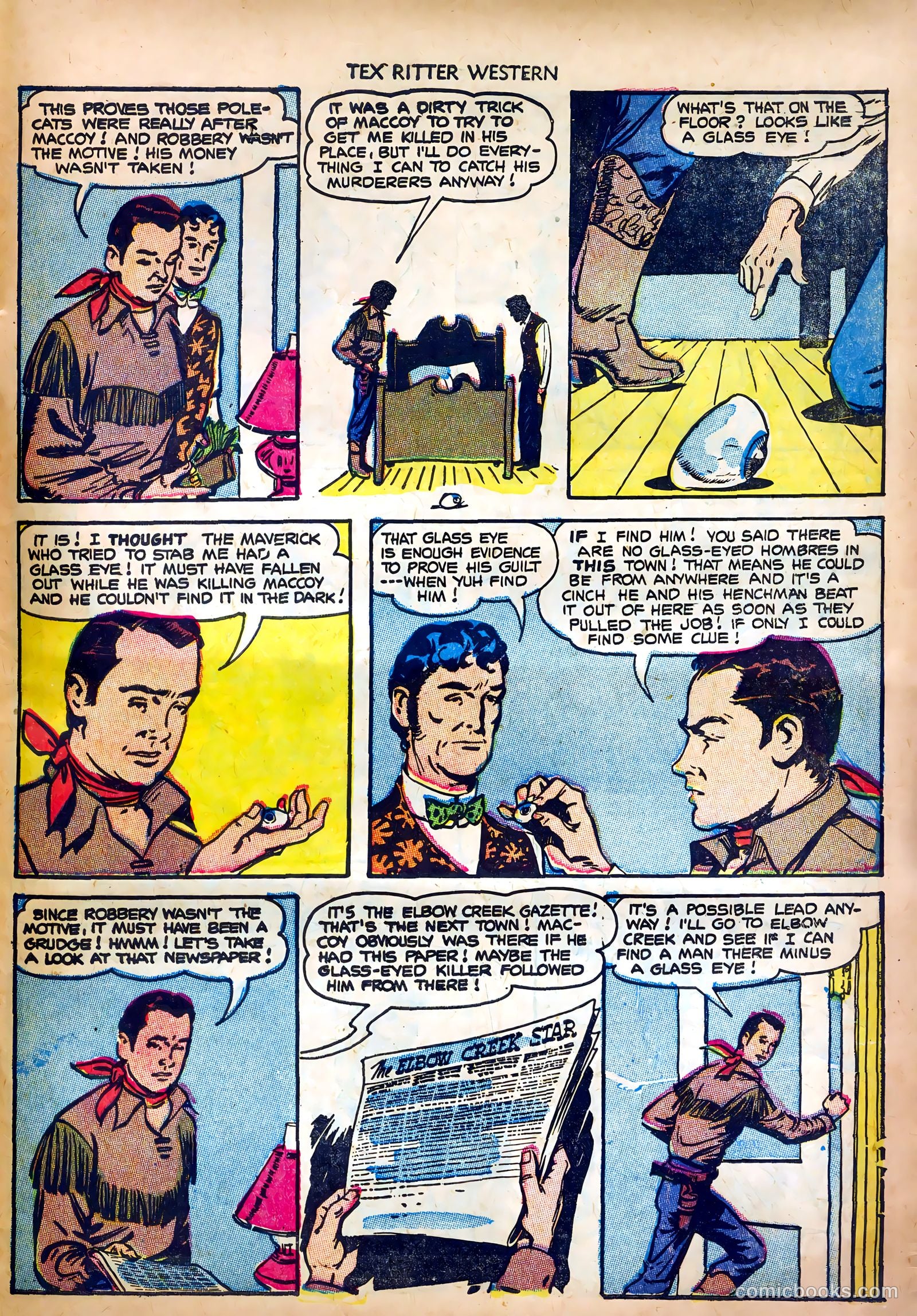Tex Ritter Western #19 — page 31 of 36