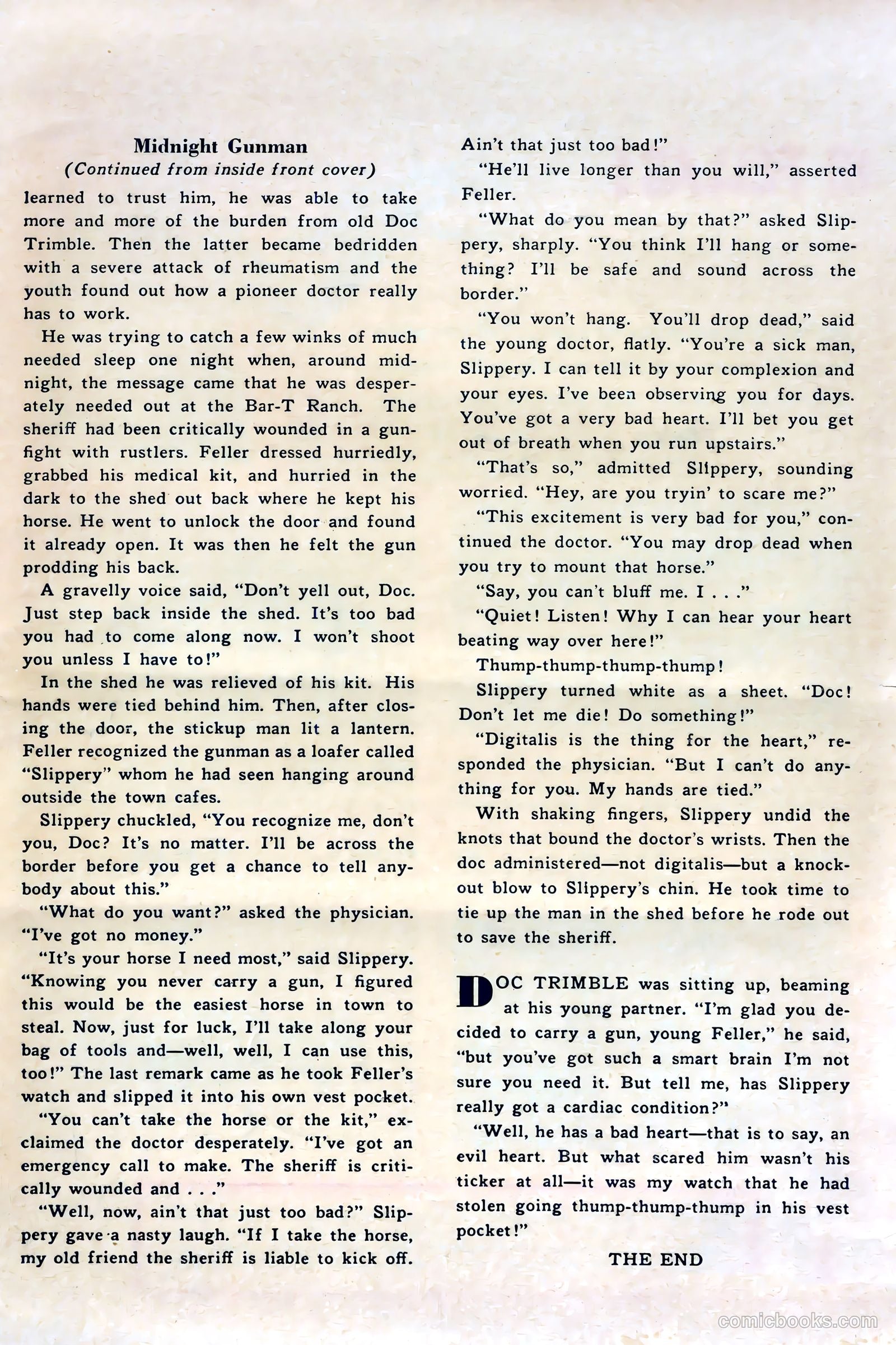 Tex Ritter Western #19 — page 35 of 36