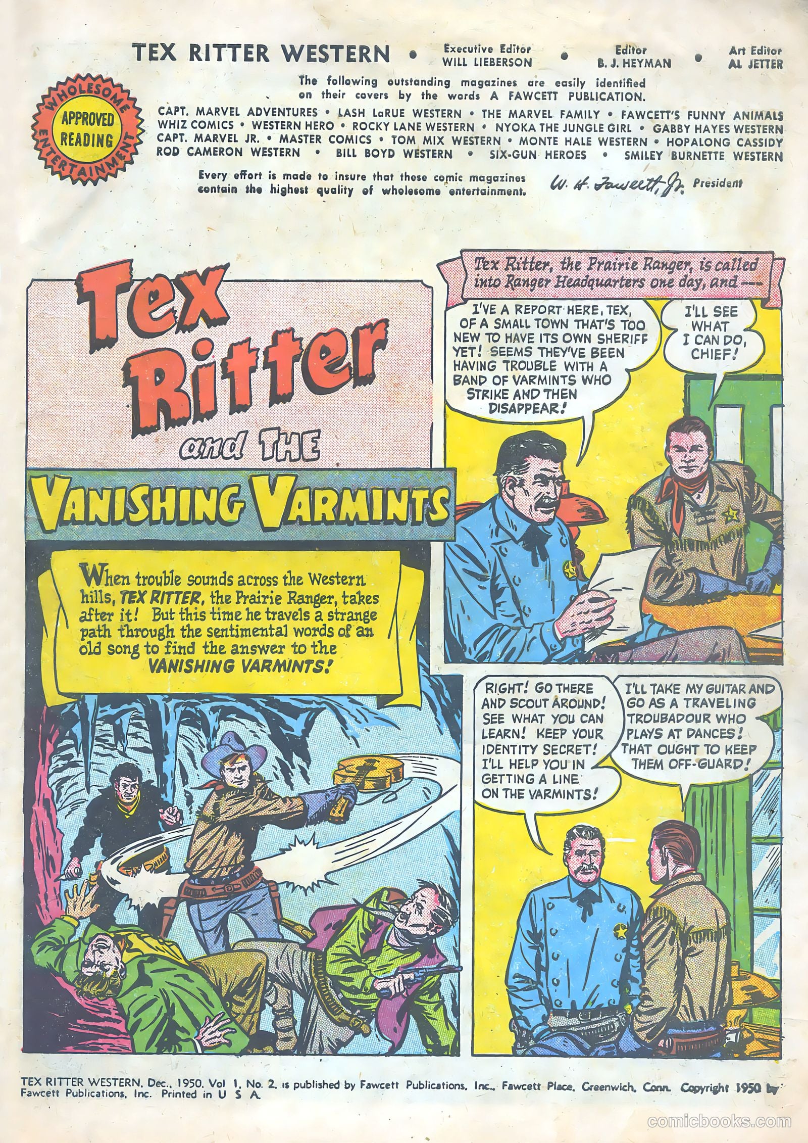 Tex Ritter Western #2 — page 3 of 36