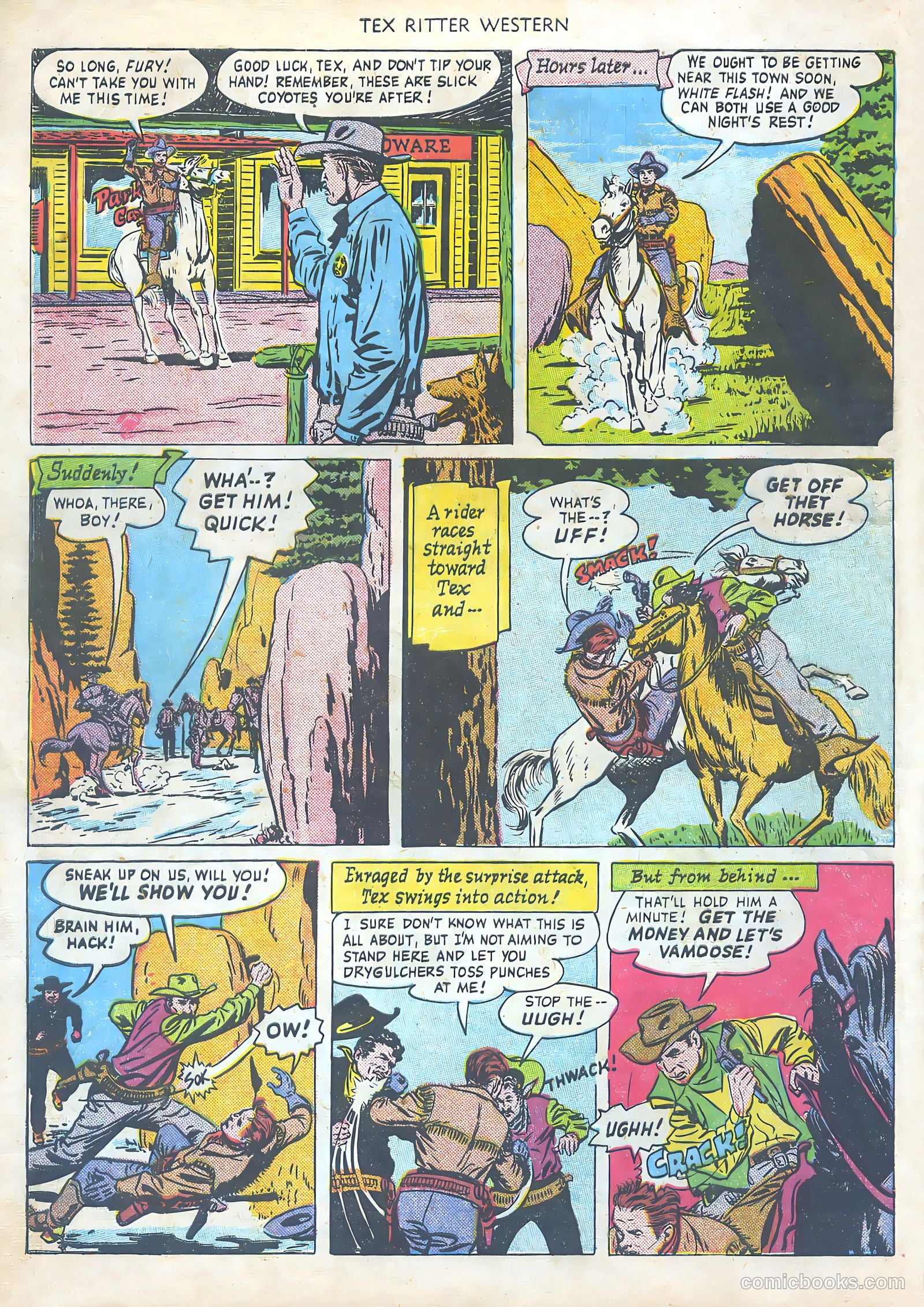Tex Ritter Western #2 — page 4 of 36
