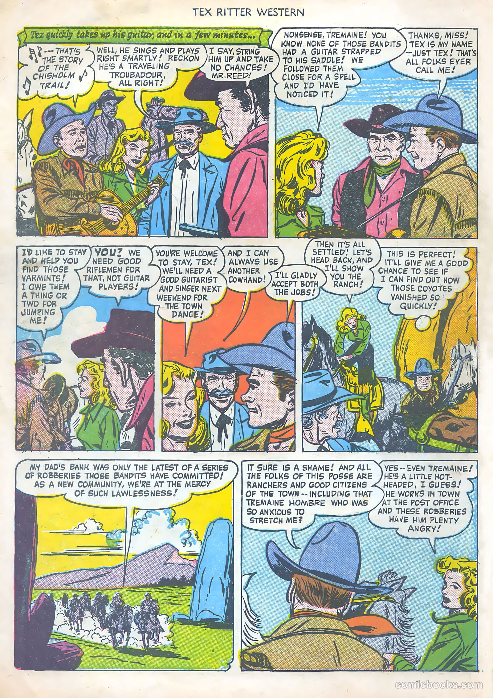 Tex Ritter Western #2 — page 6 of 36
