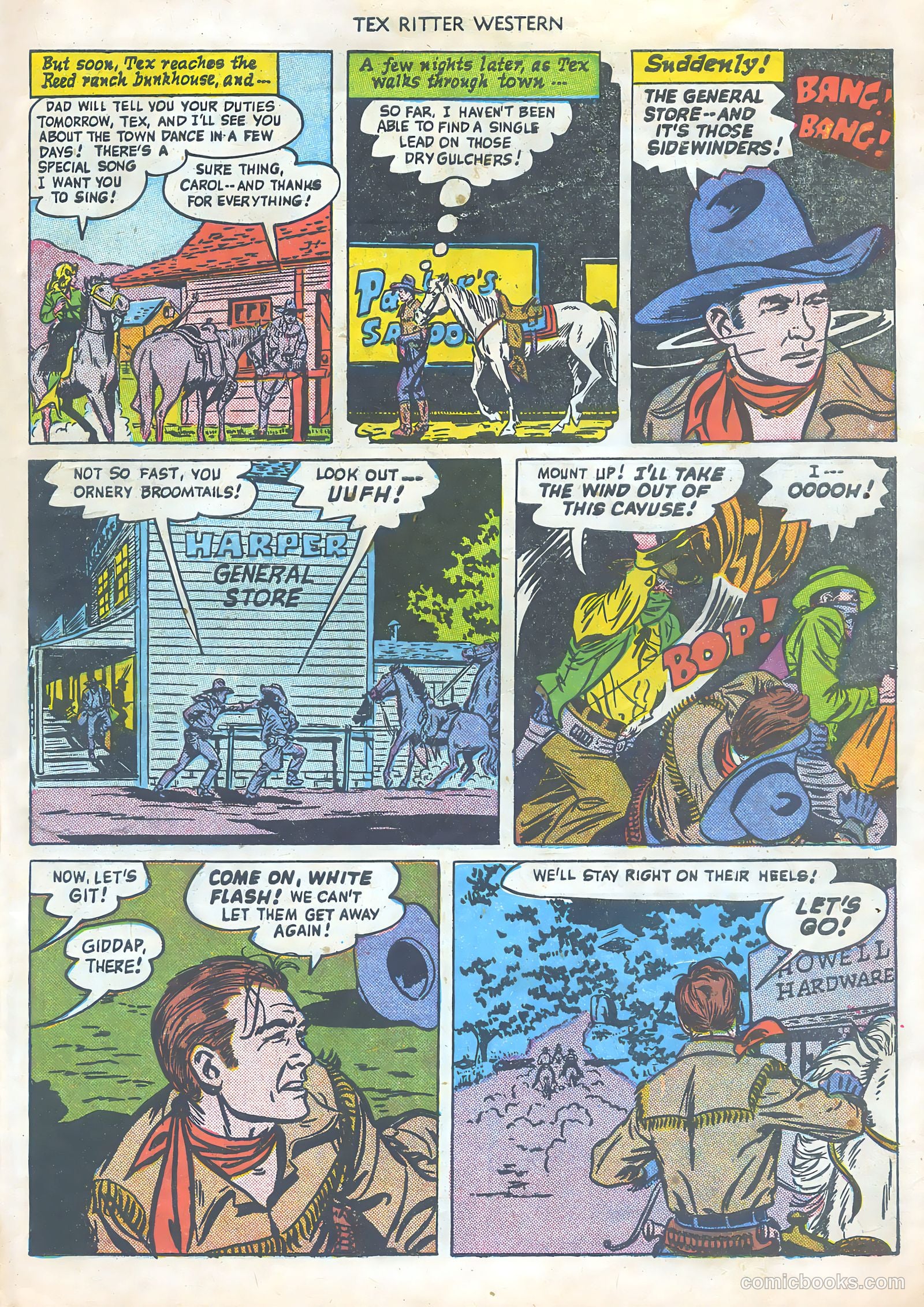 Tex Ritter Western #2 — page 7 of 36