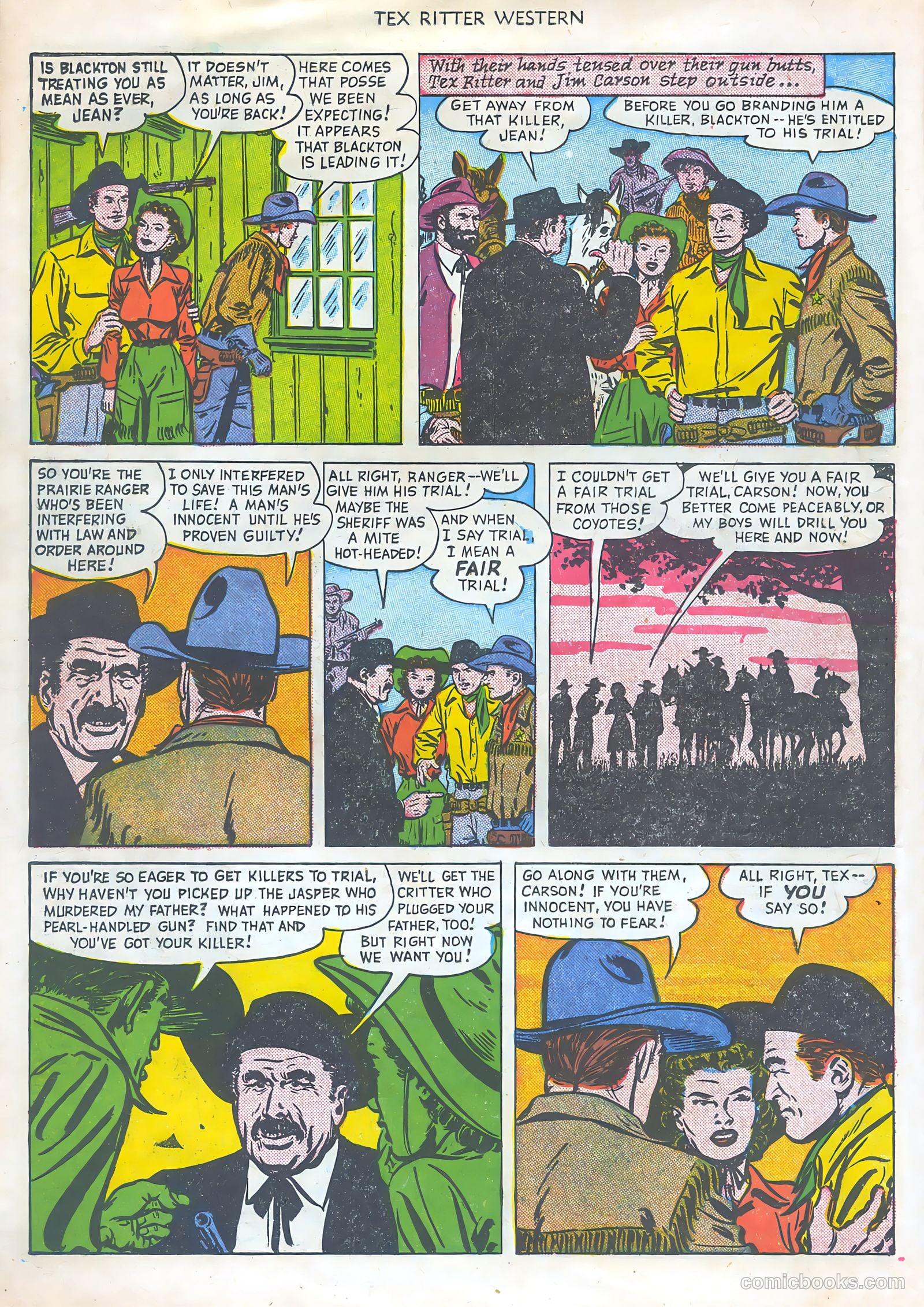 Tex Ritter Western #2 — page 22 of 36