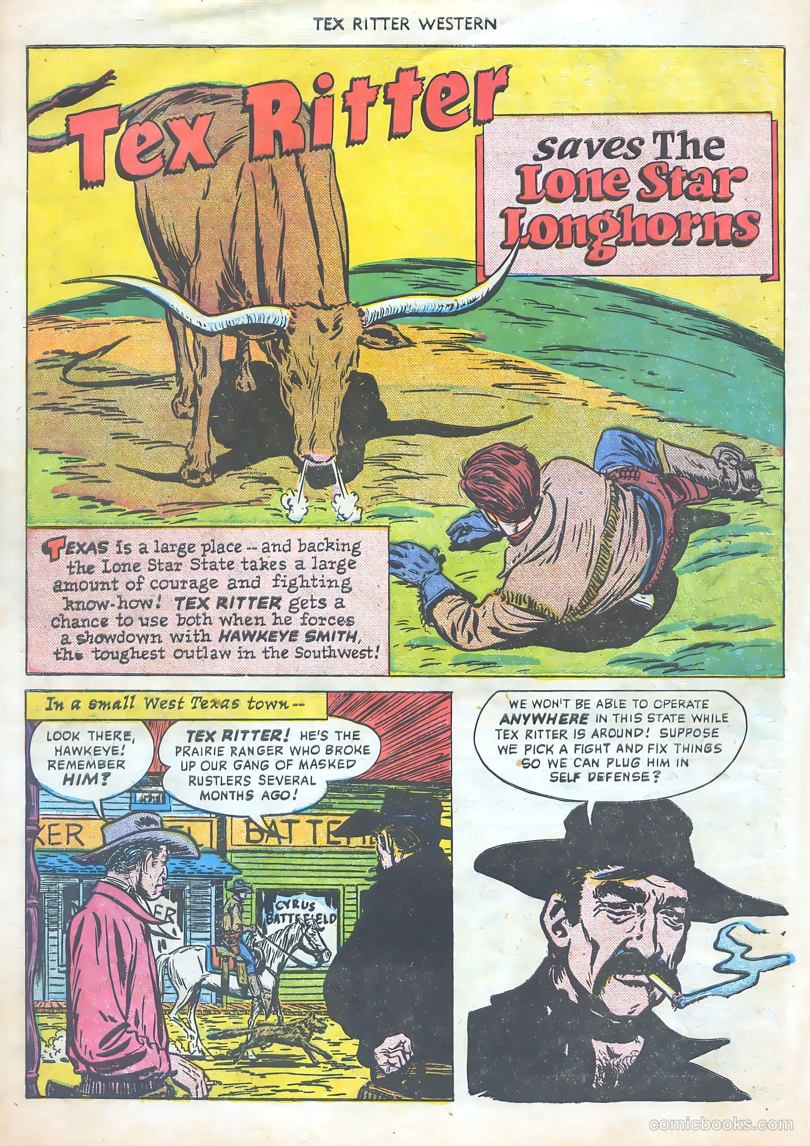 Tex Ritter Western #2 — page 28 of 36