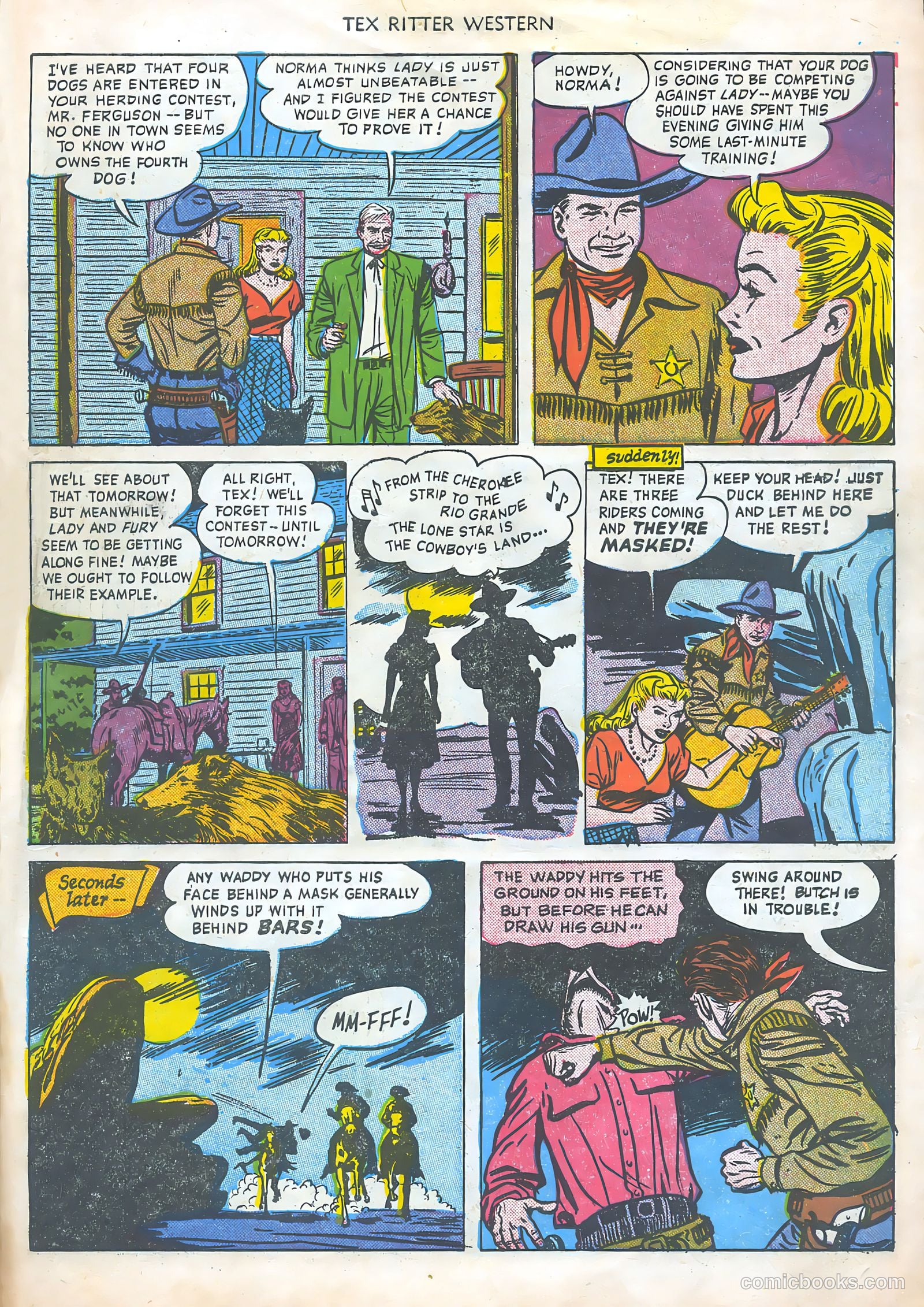 Tex Ritter Western #2 — page 31 of 36