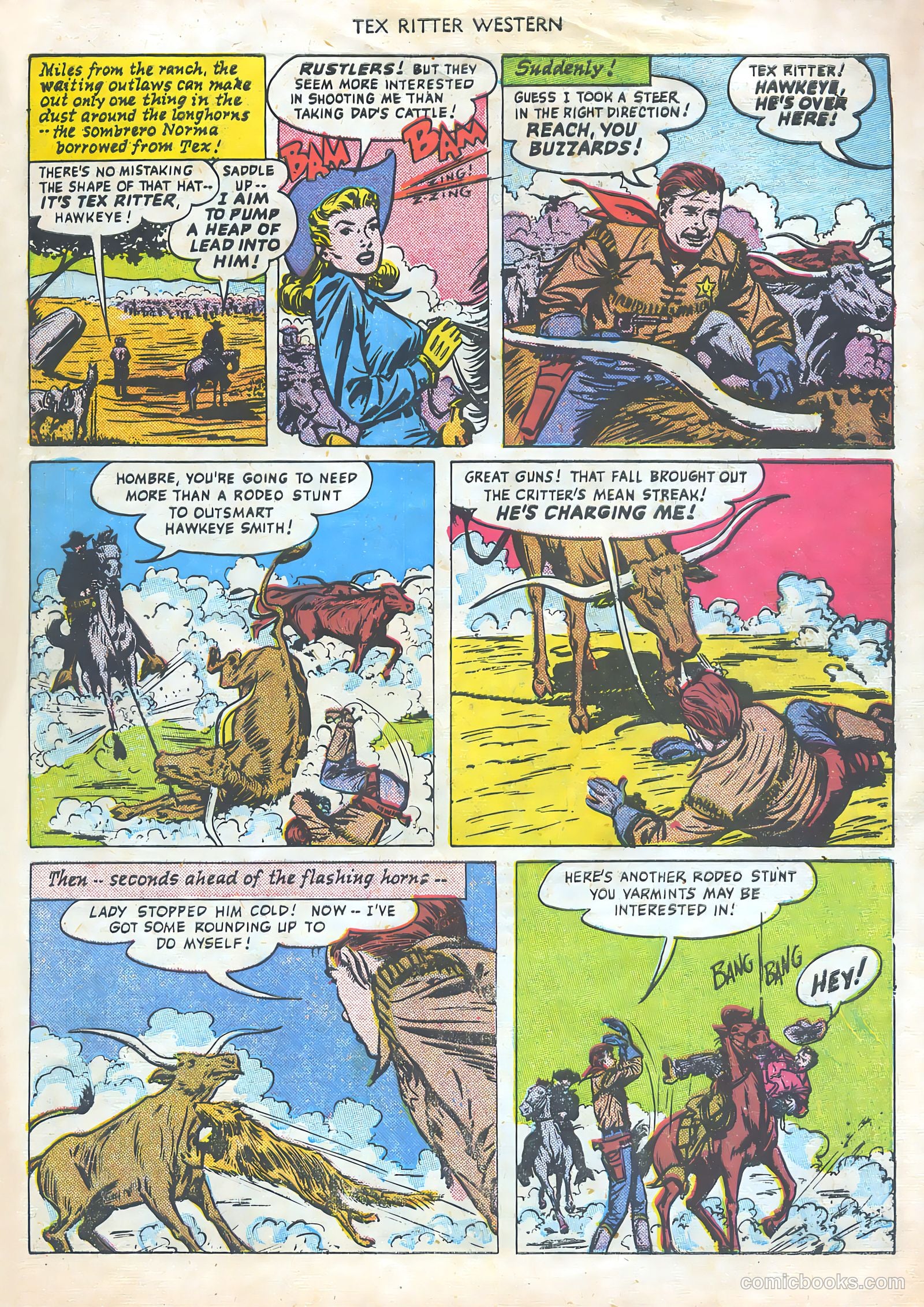 Tex Ritter Western #2 — page 33 of 36