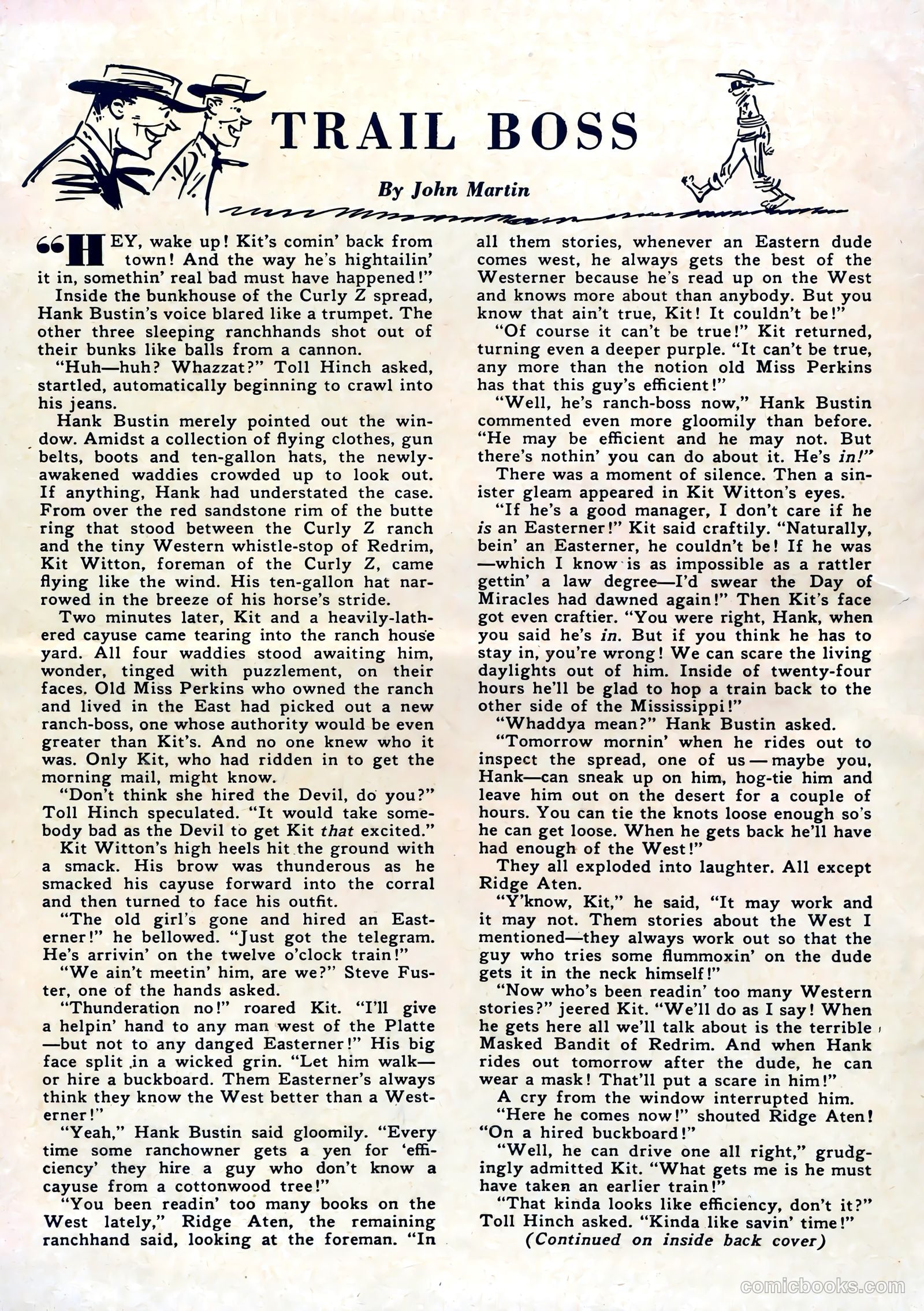 Tex Ritter Western #20 — page 2 of 36