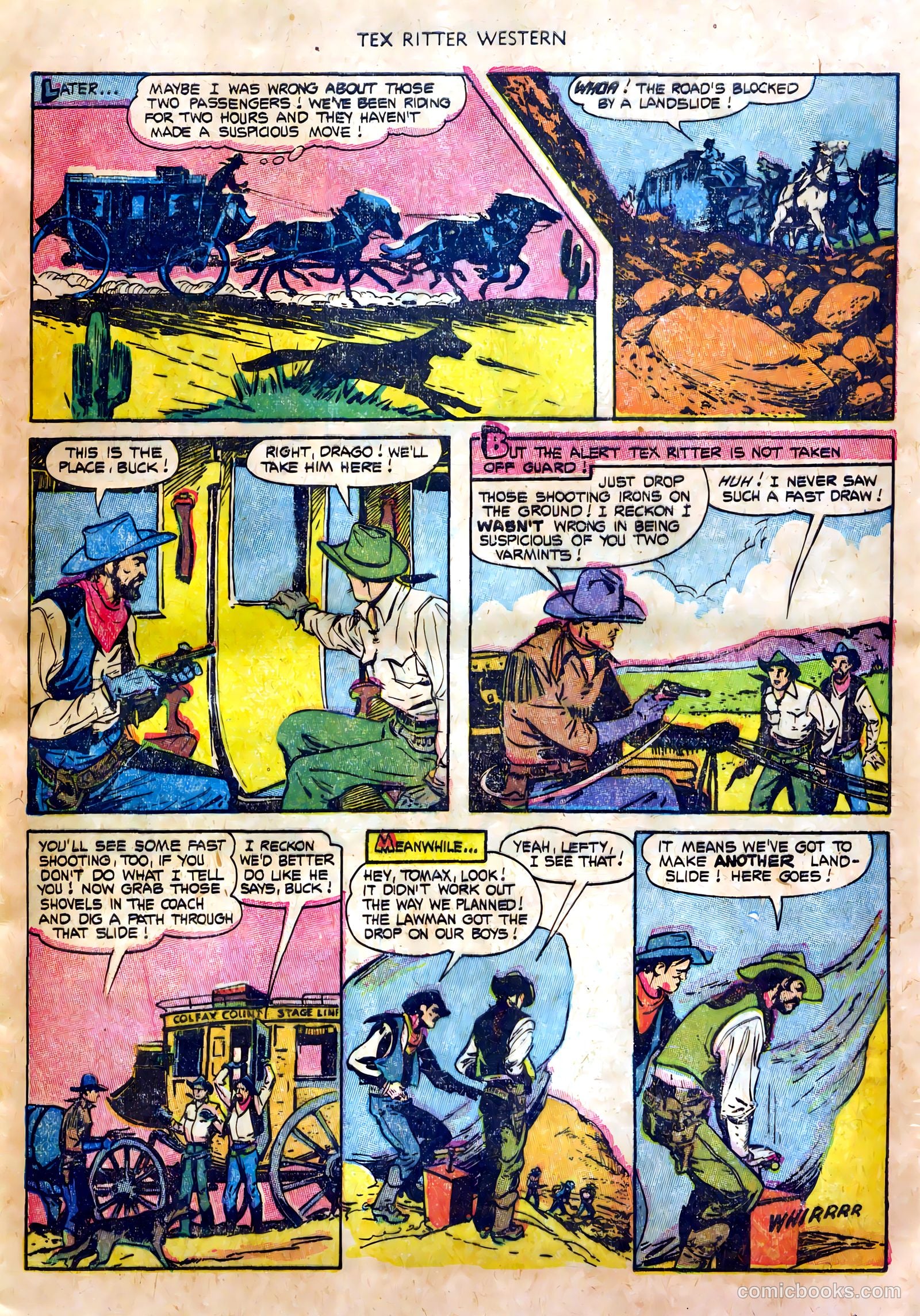 Tex Ritter Western #20 — page 9 of 36