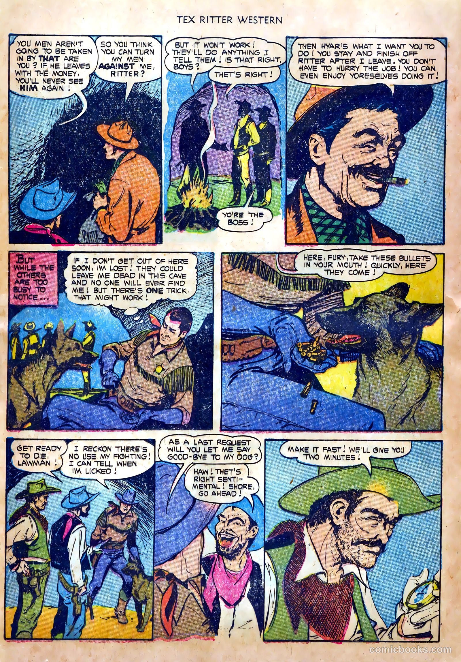 Tex Ritter Western #20 — page 12 of 36