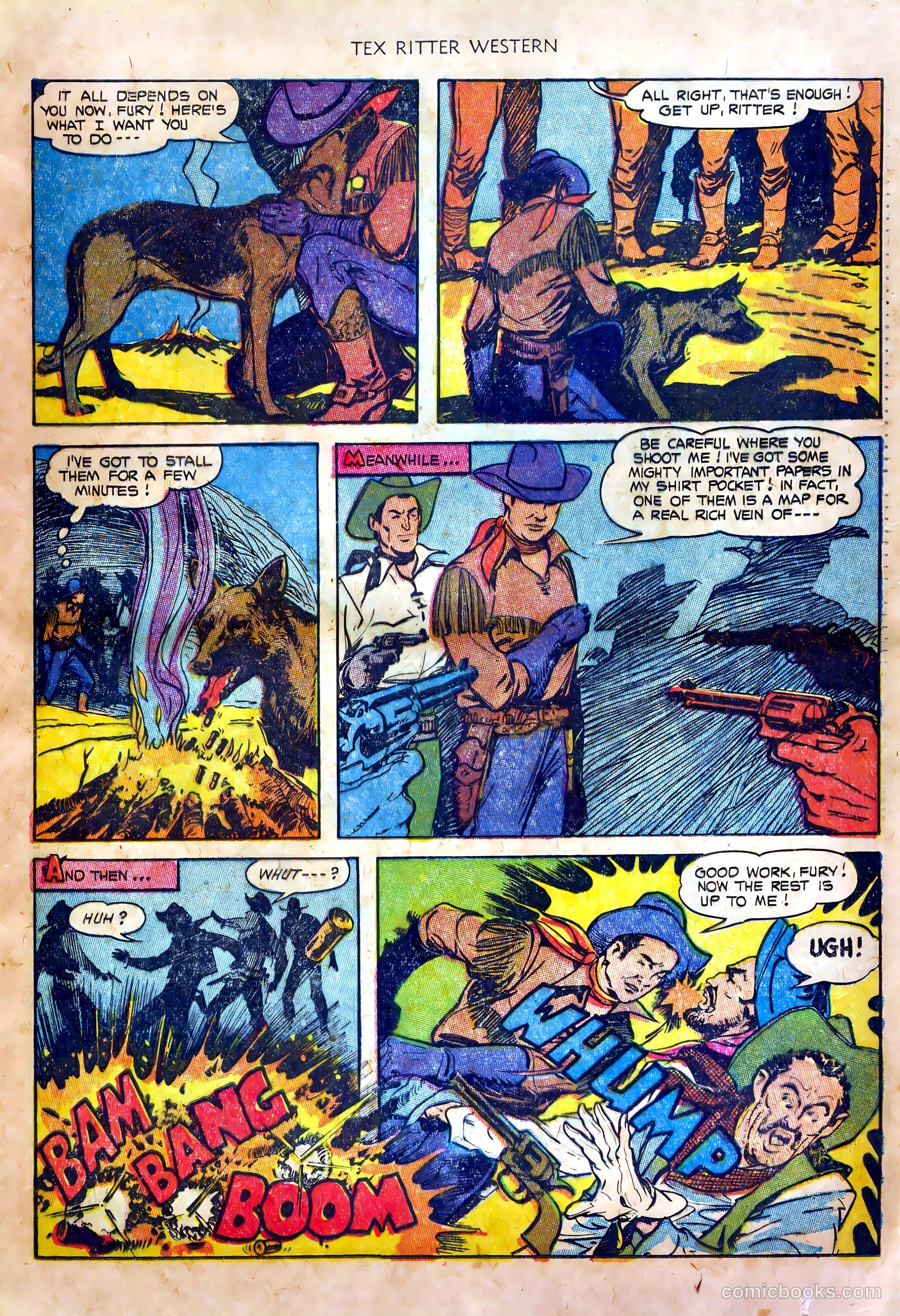 Tex Ritter Western #20 — page 13 of 36