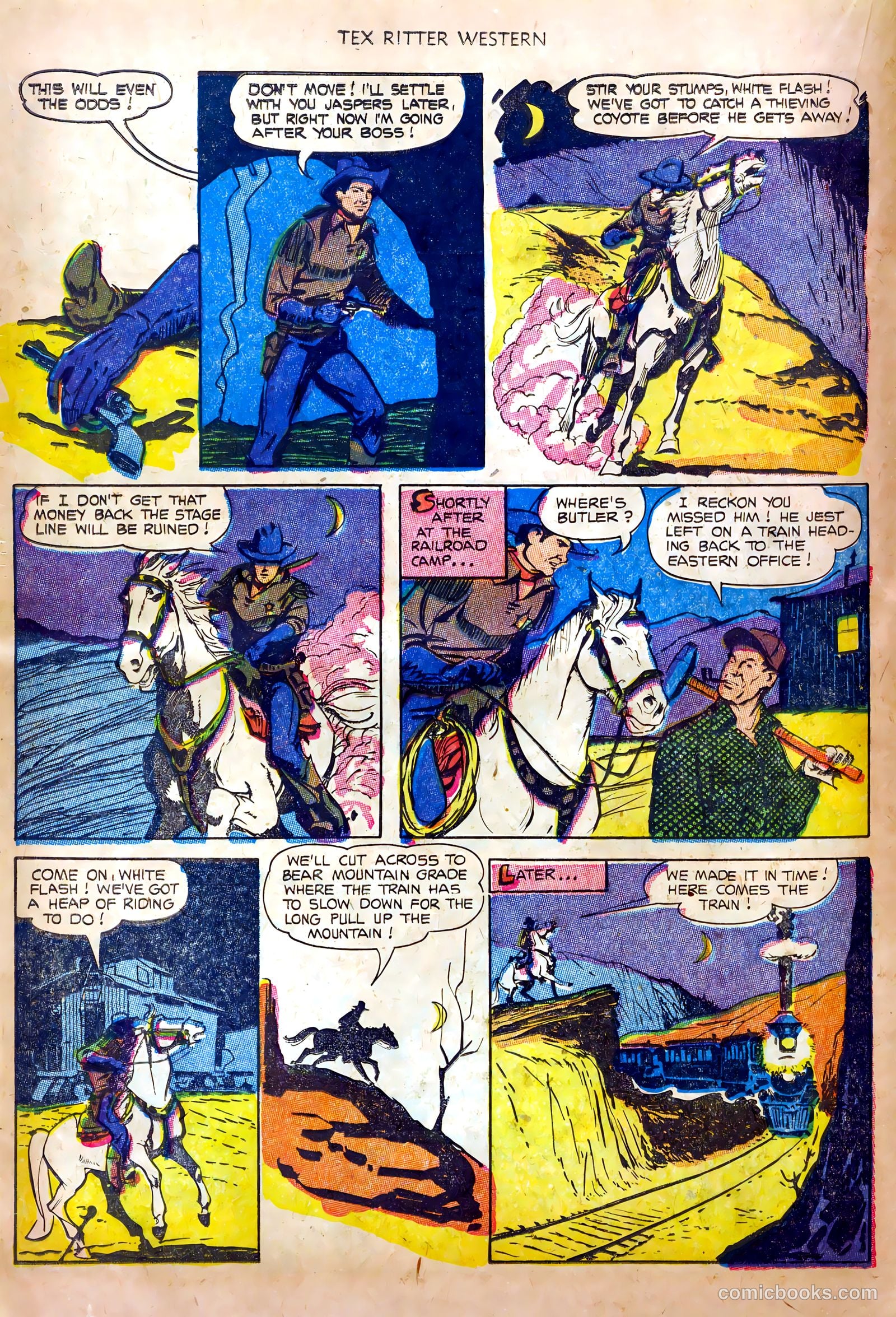 Tex Ritter Western #20 — page 14 of 36