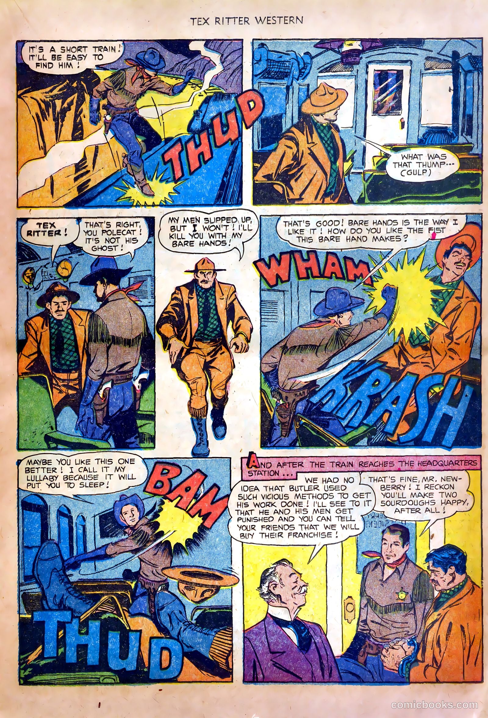 Tex Ritter Western #20 — page 15 of 36