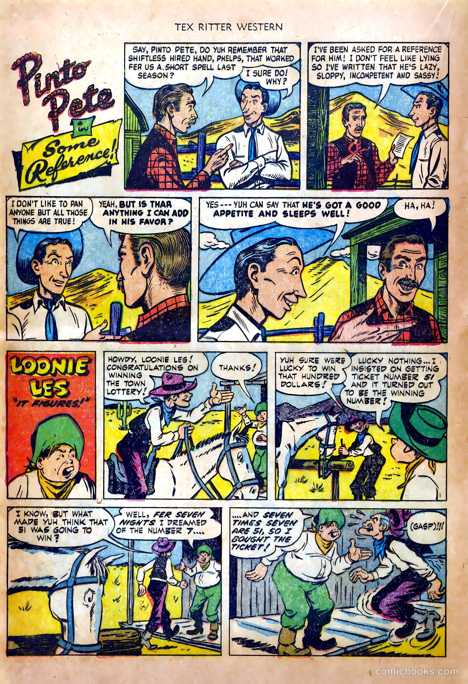 Tex Ritter Western #20 — page 16 of 36