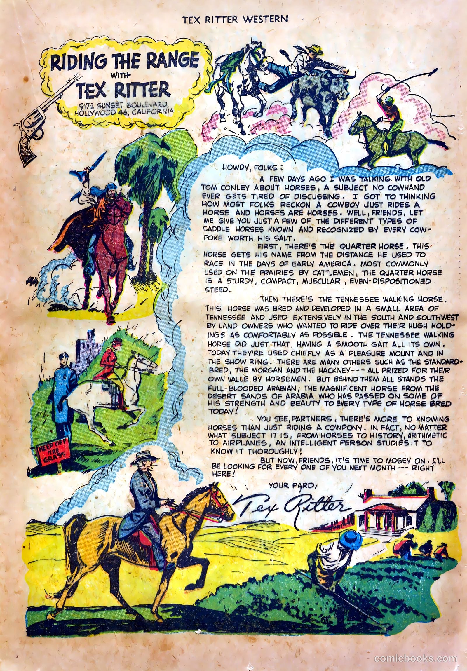 Tex Ritter Western #20 — page 17 of 36