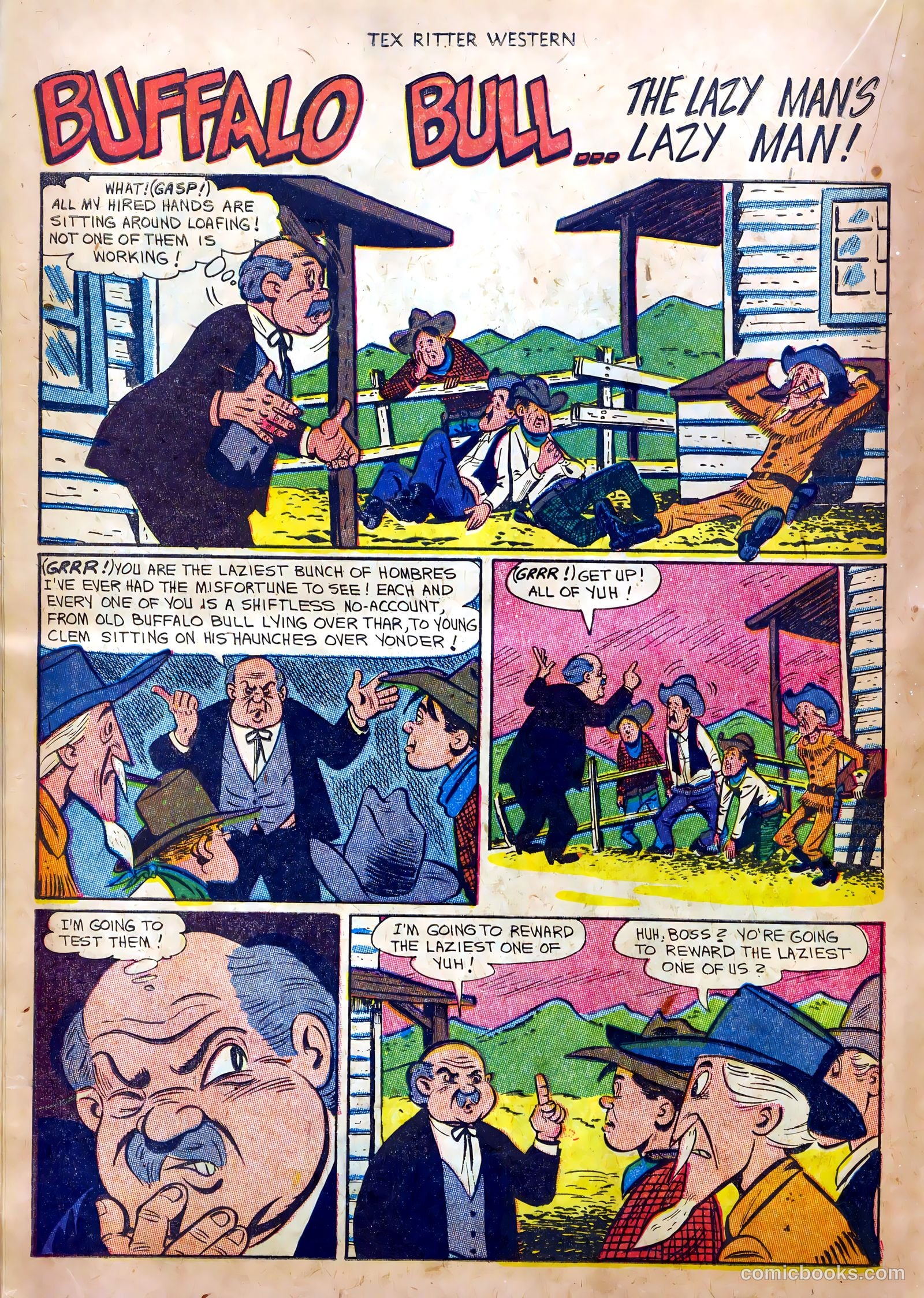 Tex Ritter Western #20 — page 18 of 36