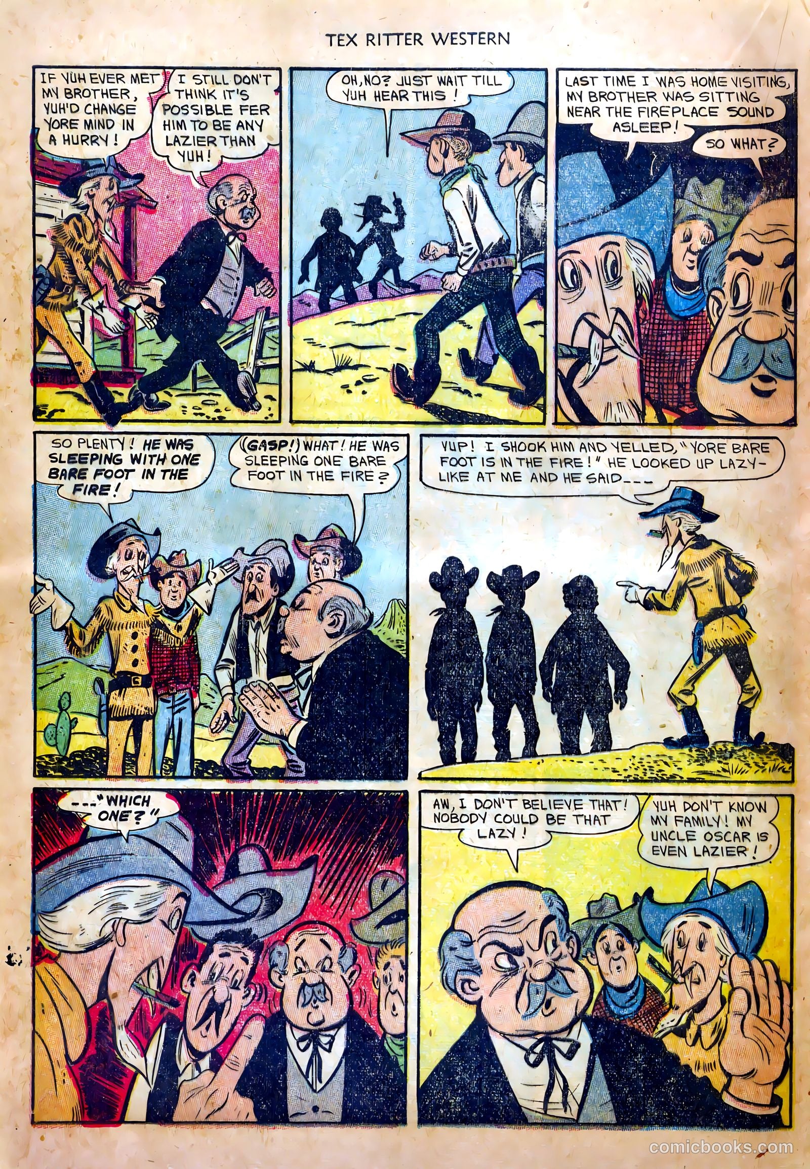 Tex Ritter Western #20 — page 20 of 36