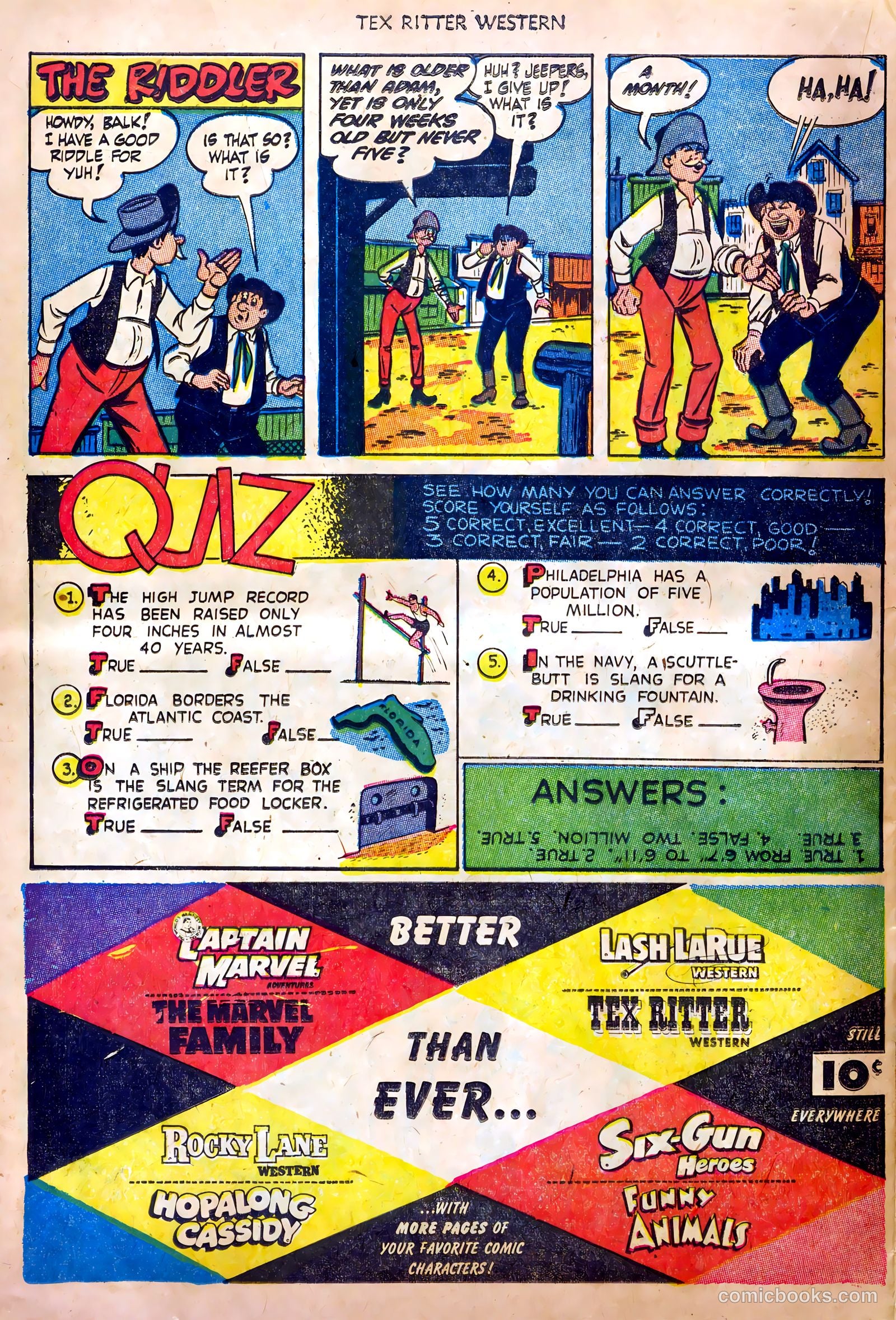Tex Ritter Western #20 — page 22 of 36