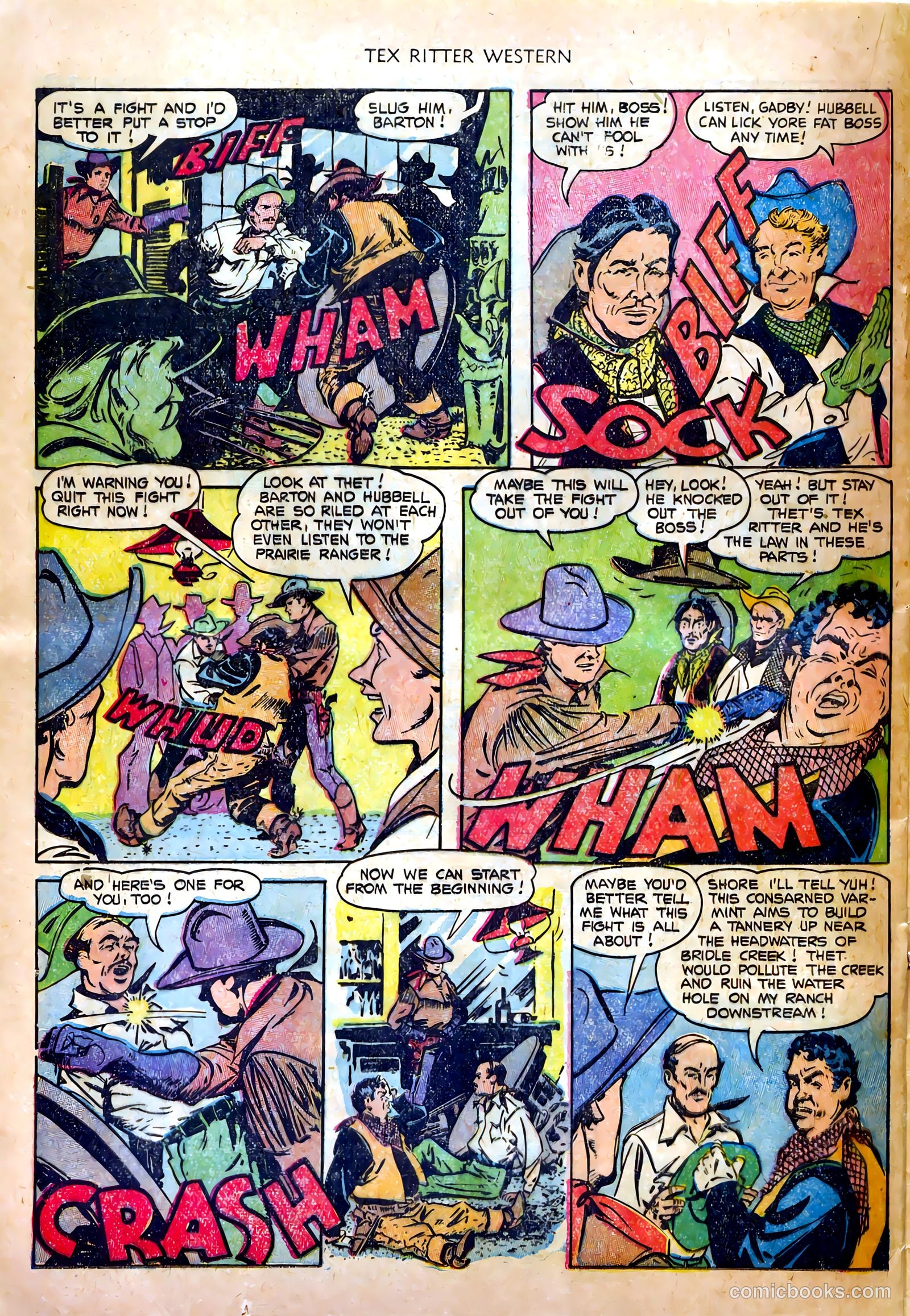 Tex Ritter Western #20 — page 24 of 36