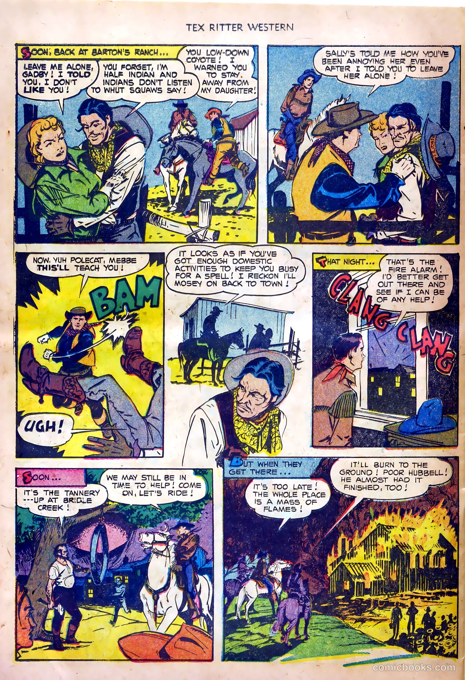 Tex Ritter Western #20 — page 26 of 36