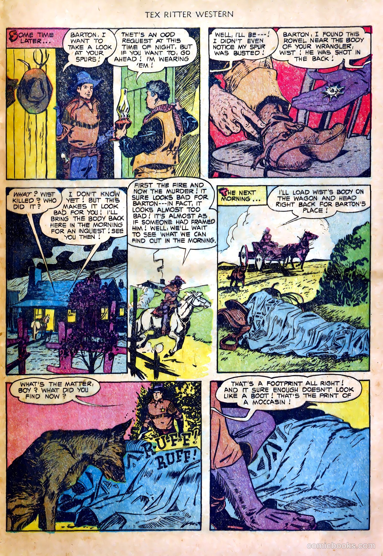 Tex Ritter Western #20 — page 29 of 36