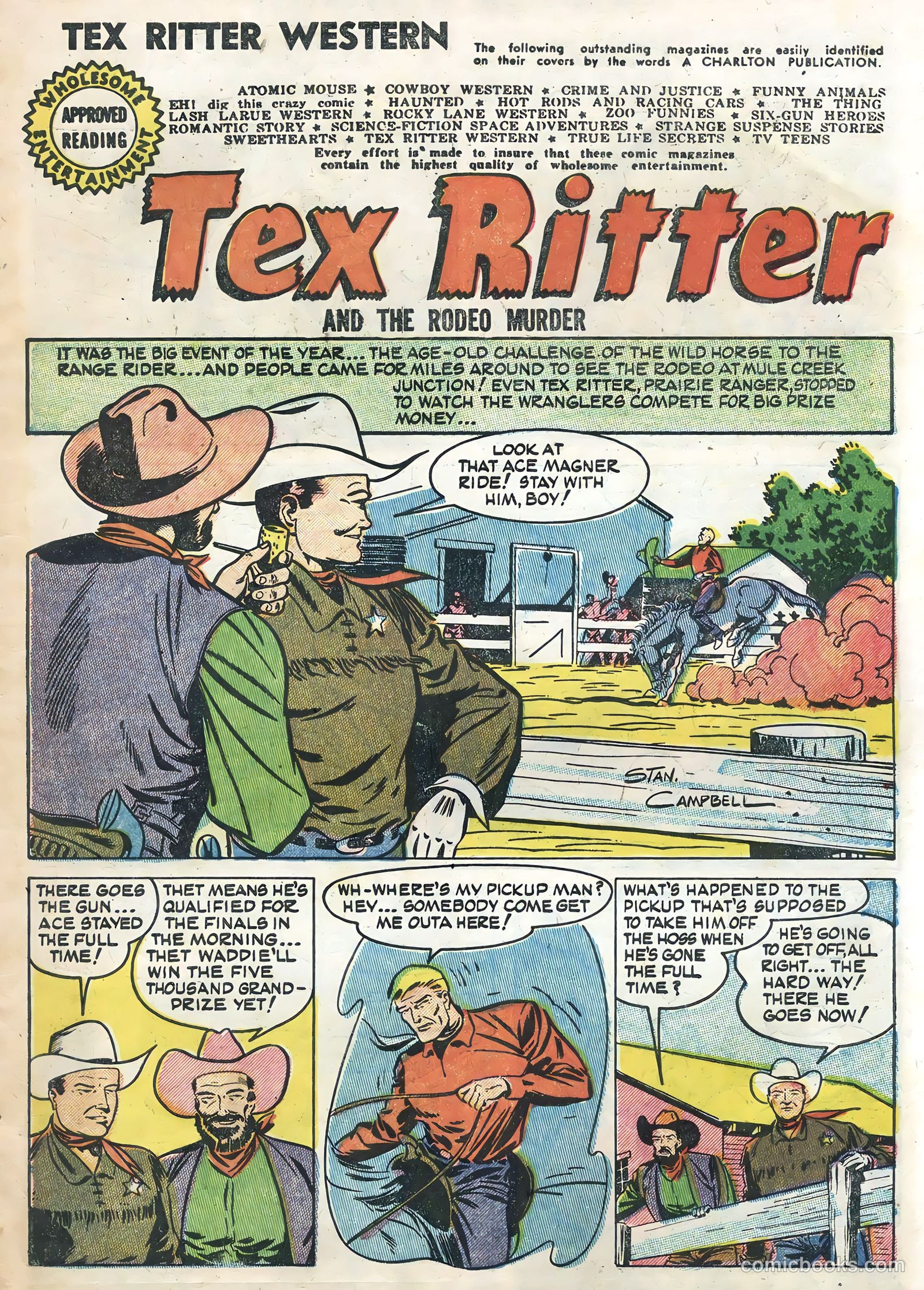 Tex Ritter Western #21 — page 3 of 36