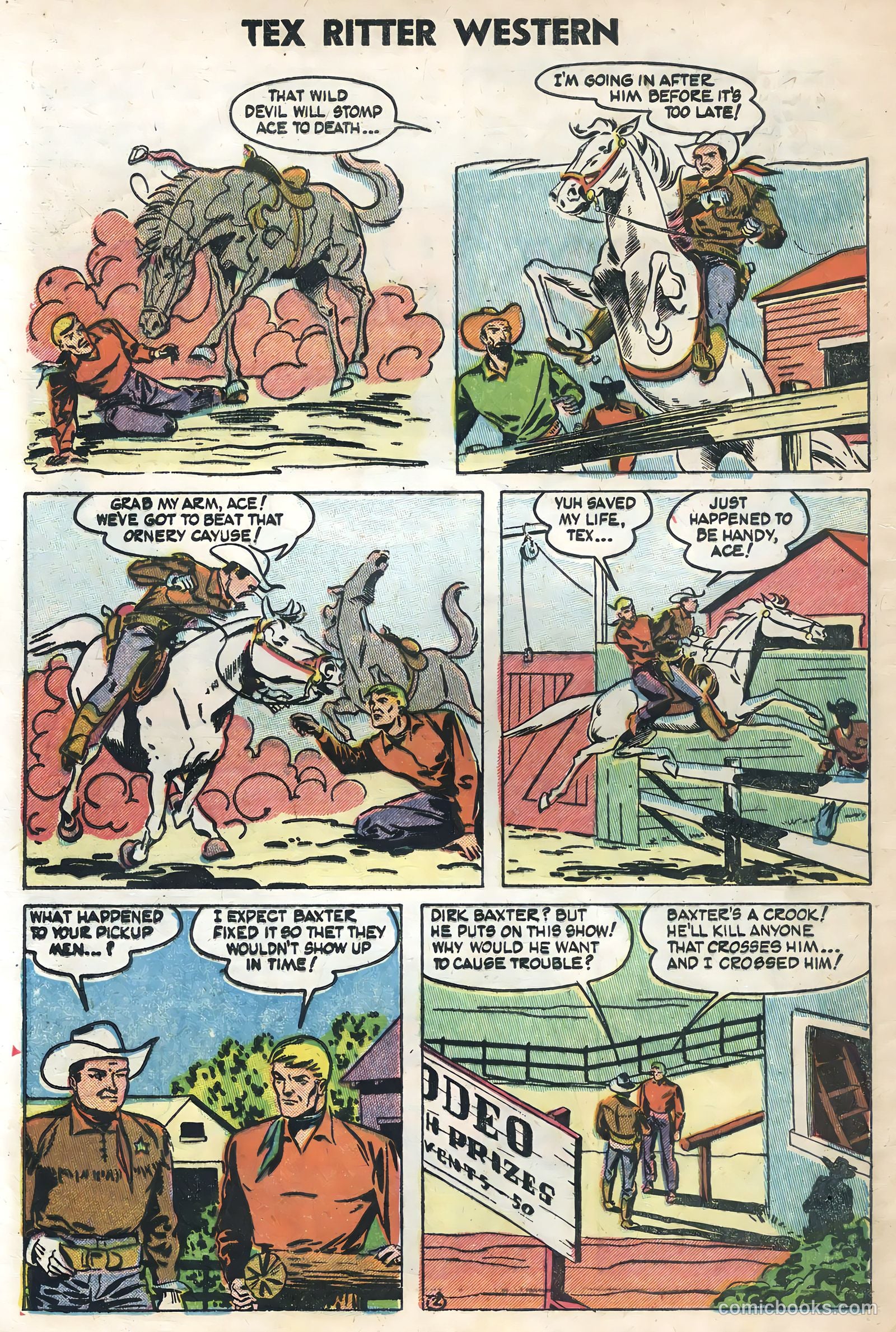 Tex Ritter Western #21 — page 4 of 36