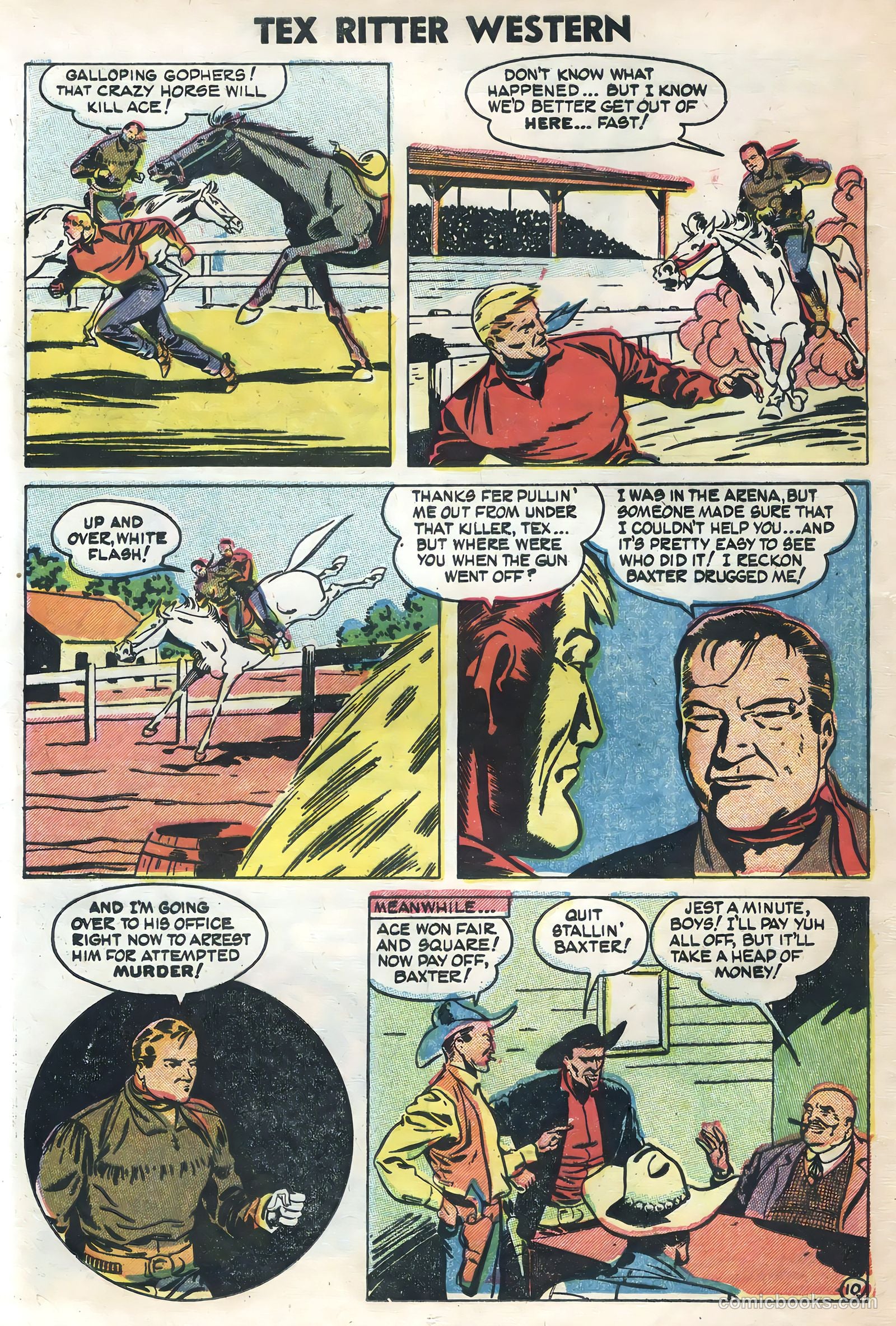 Tex Ritter Western #21 — page 12 of 36
