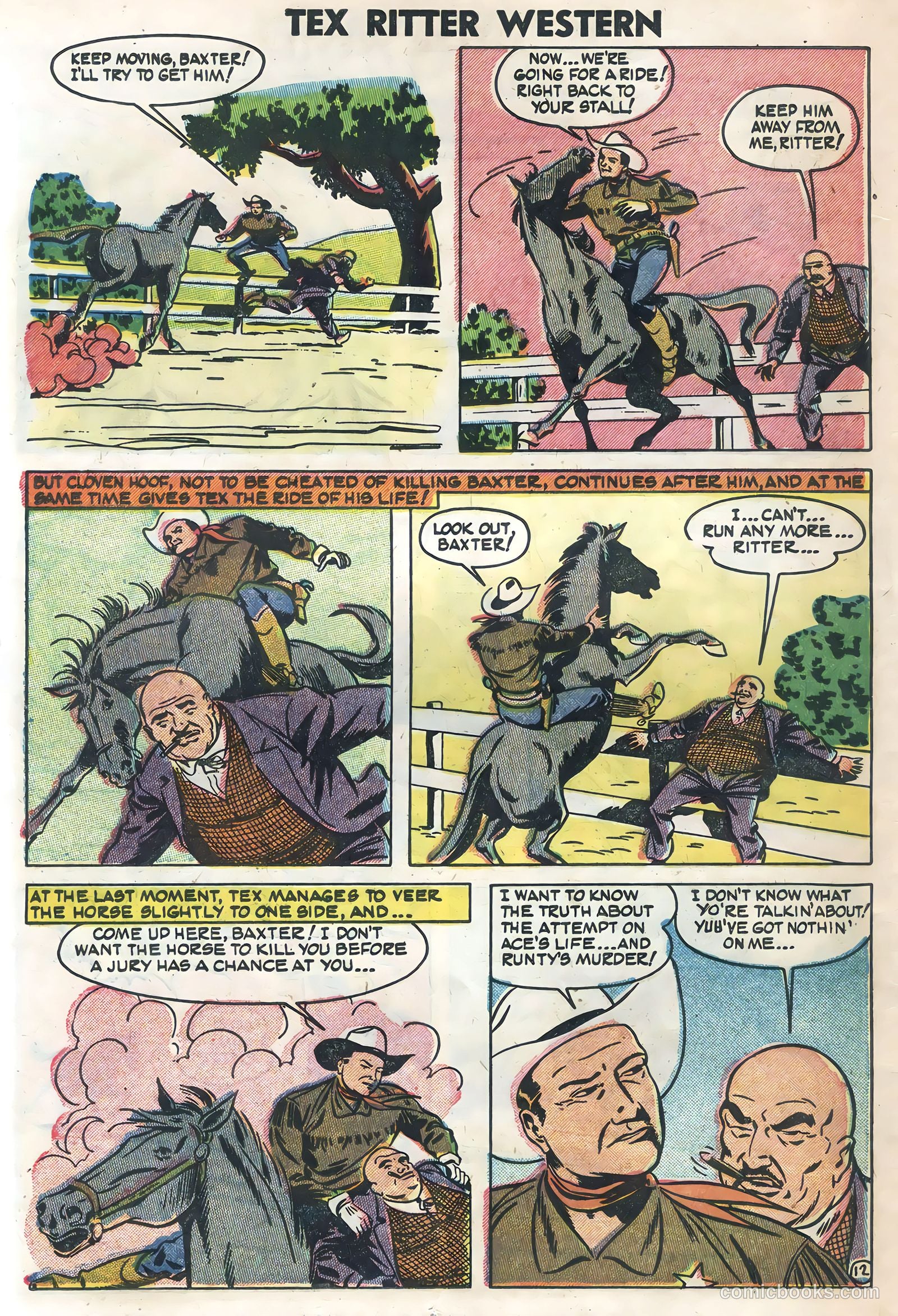 Tex Ritter Western #21 — page 14 of 36