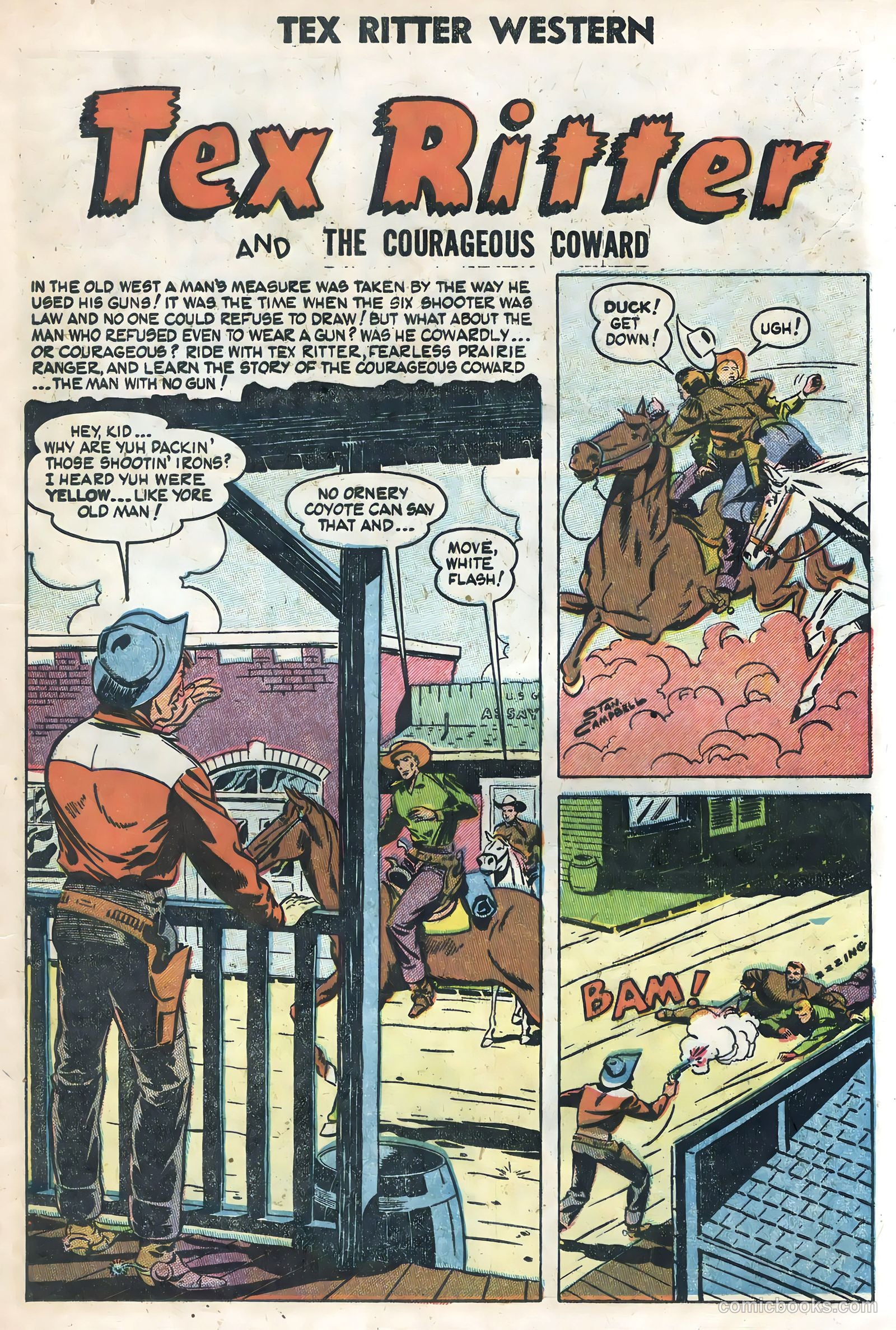 Tex Ritter Western #21 — page 17 of 36