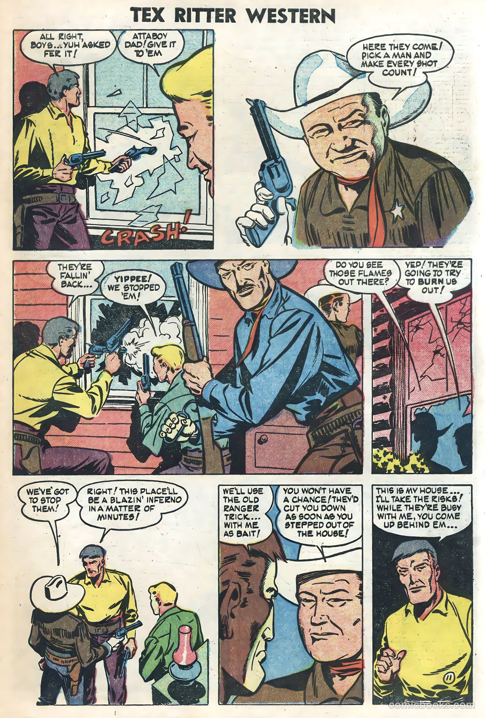 Tex Ritter Western #21 — page 27 of 36