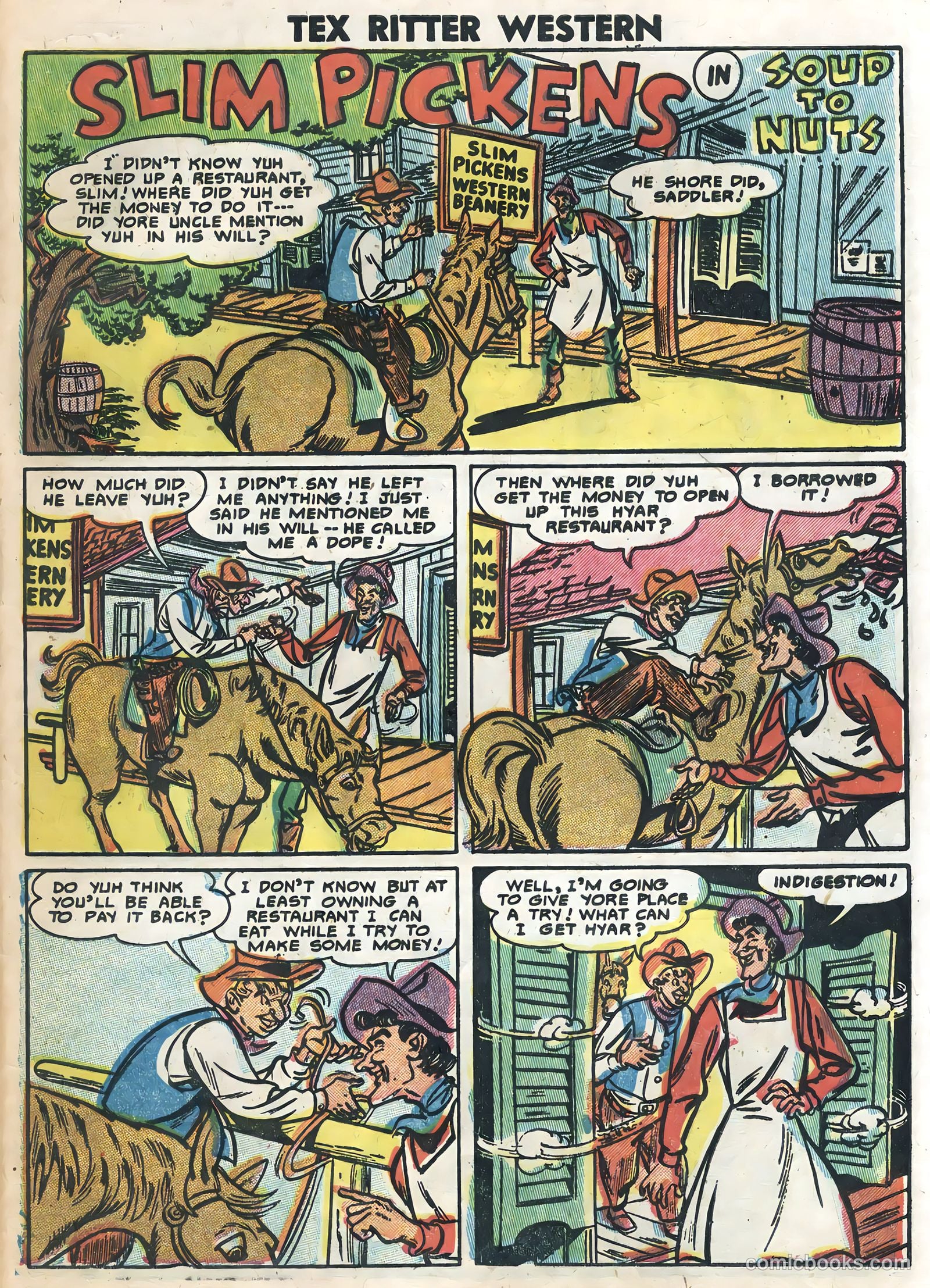 Tex Ritter Western #21 — page 29 of 36