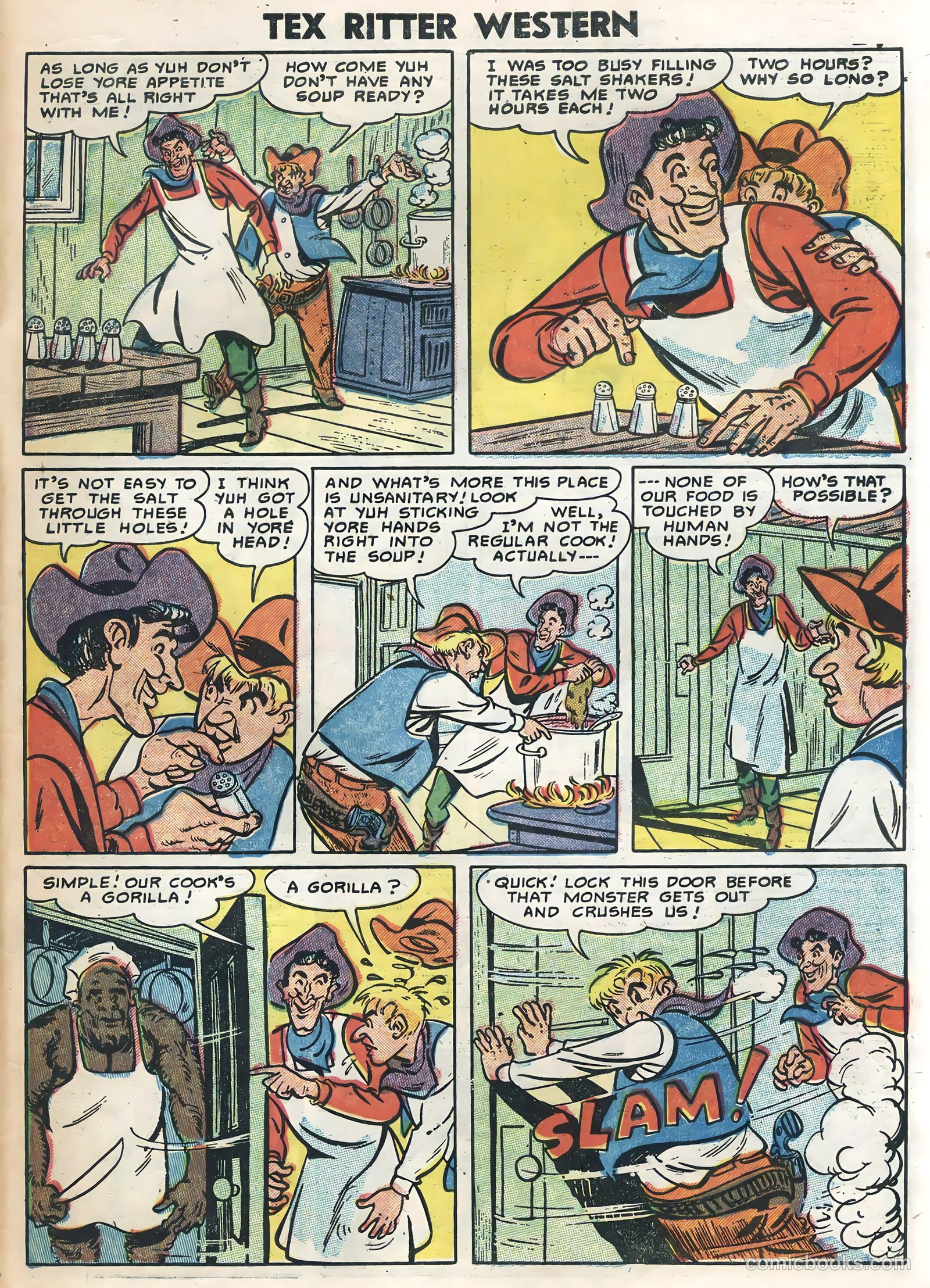 Tex Ritter Western #21 — page 31 of 36