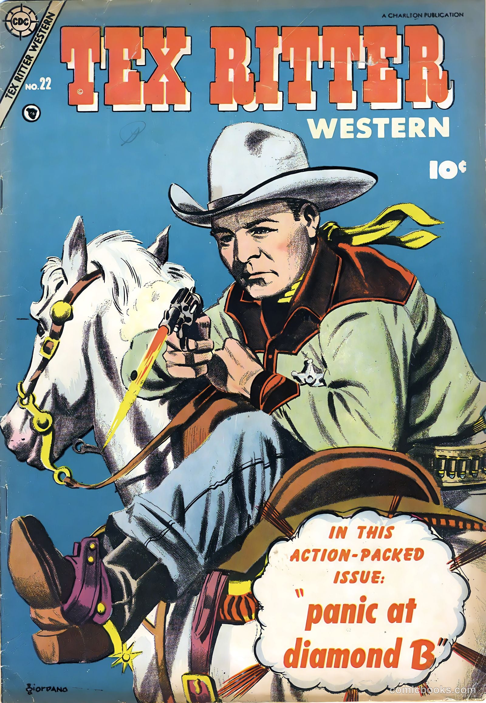 Tex Ritter Western #22 — page 1 of 36