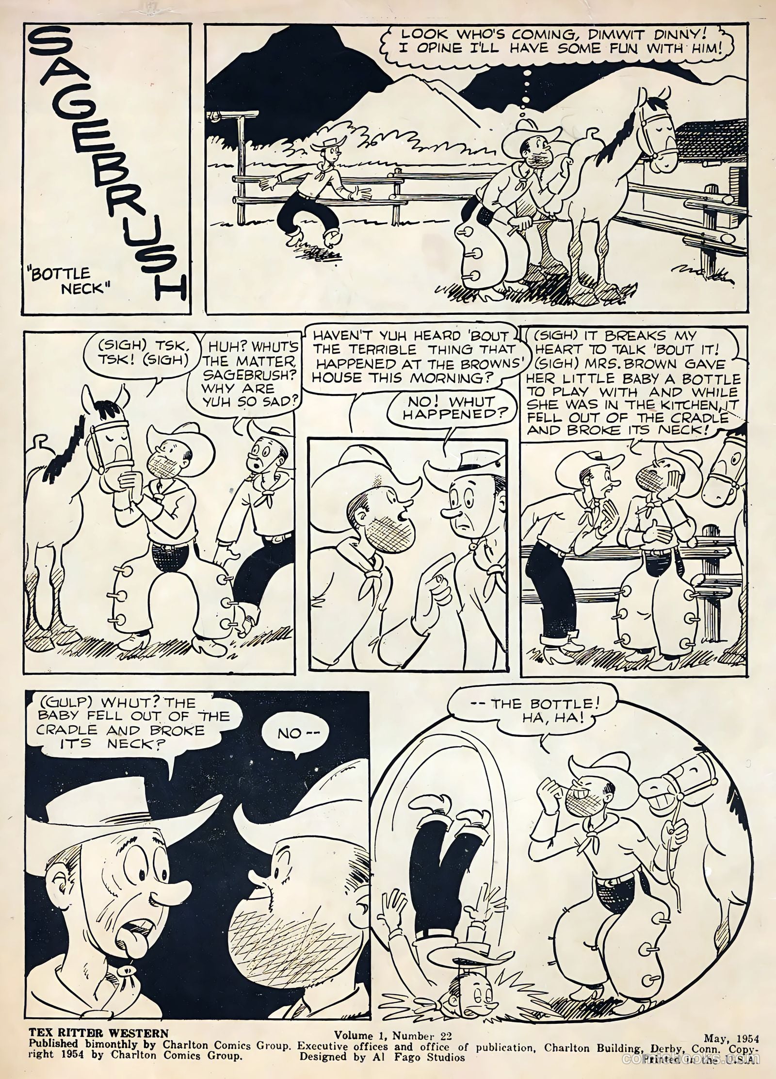 Tex Ritter Western #22 — page 2 of 36
