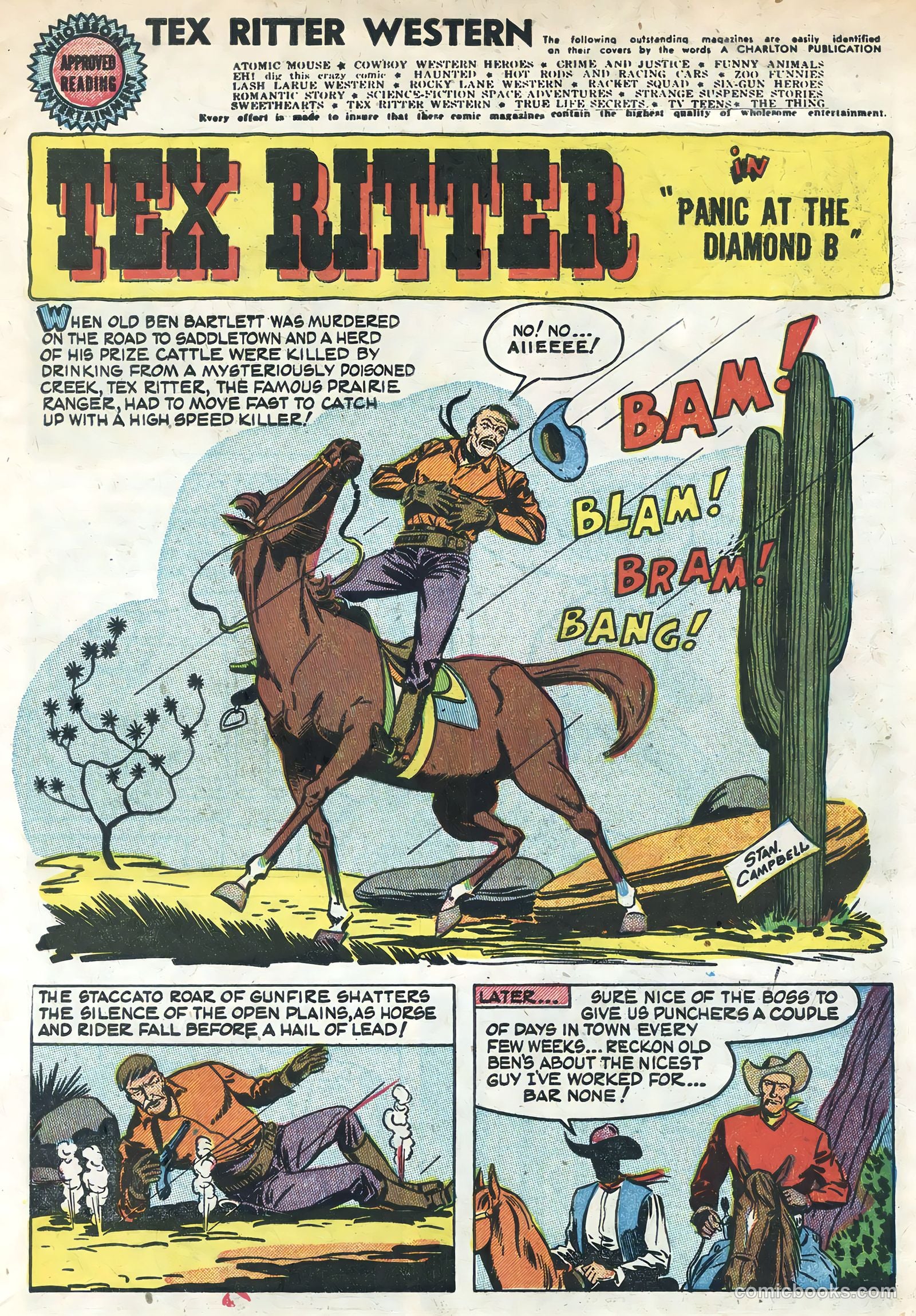 Tex Ritter Western #22 — page 3 of 36