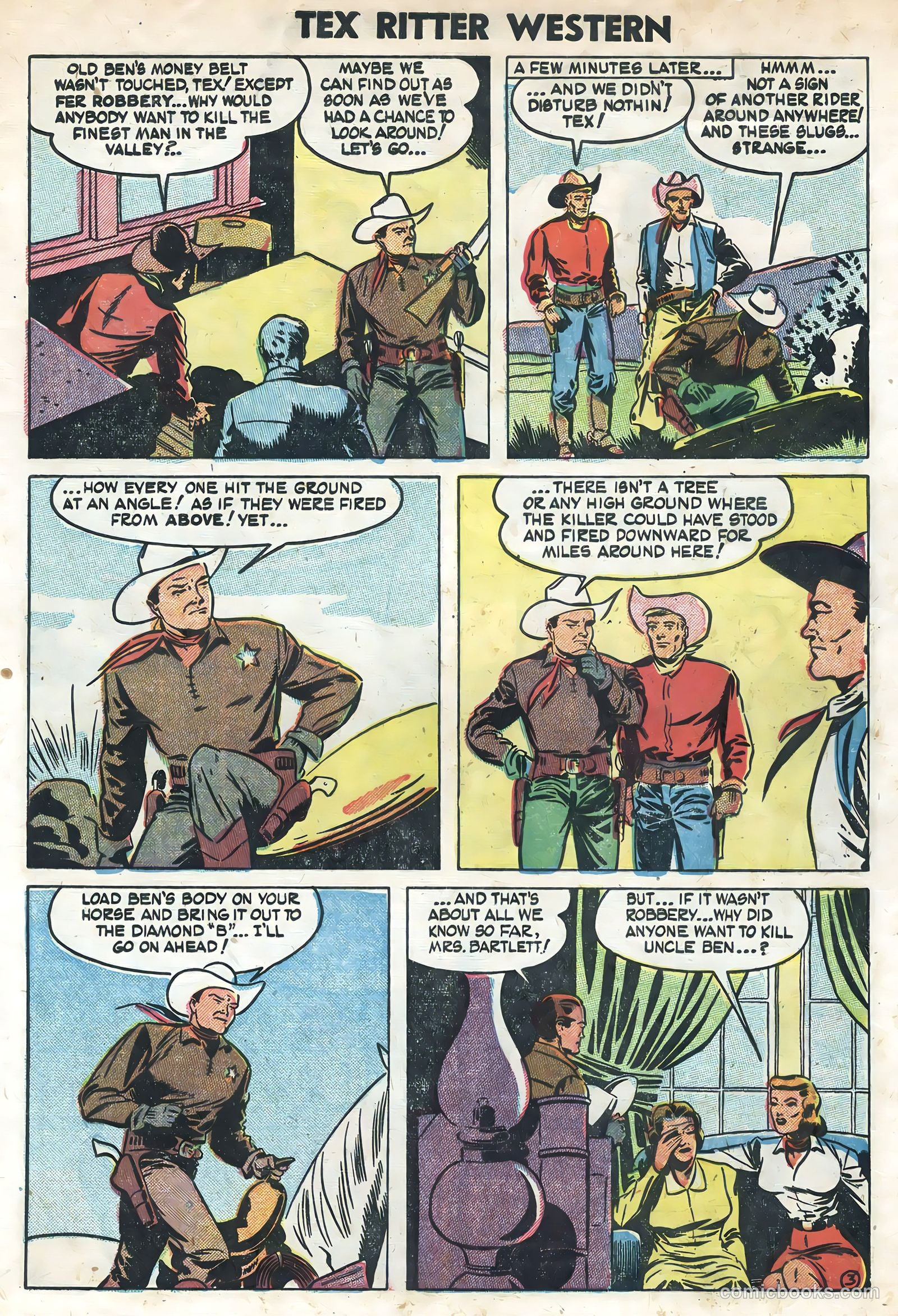 Tex Ritter Western #22 — page 5 of 36