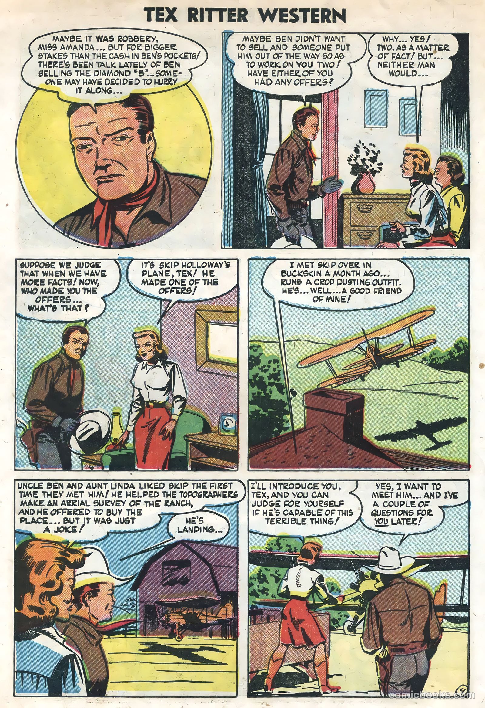 Tex Ritter Western #22 — page 6 of 36