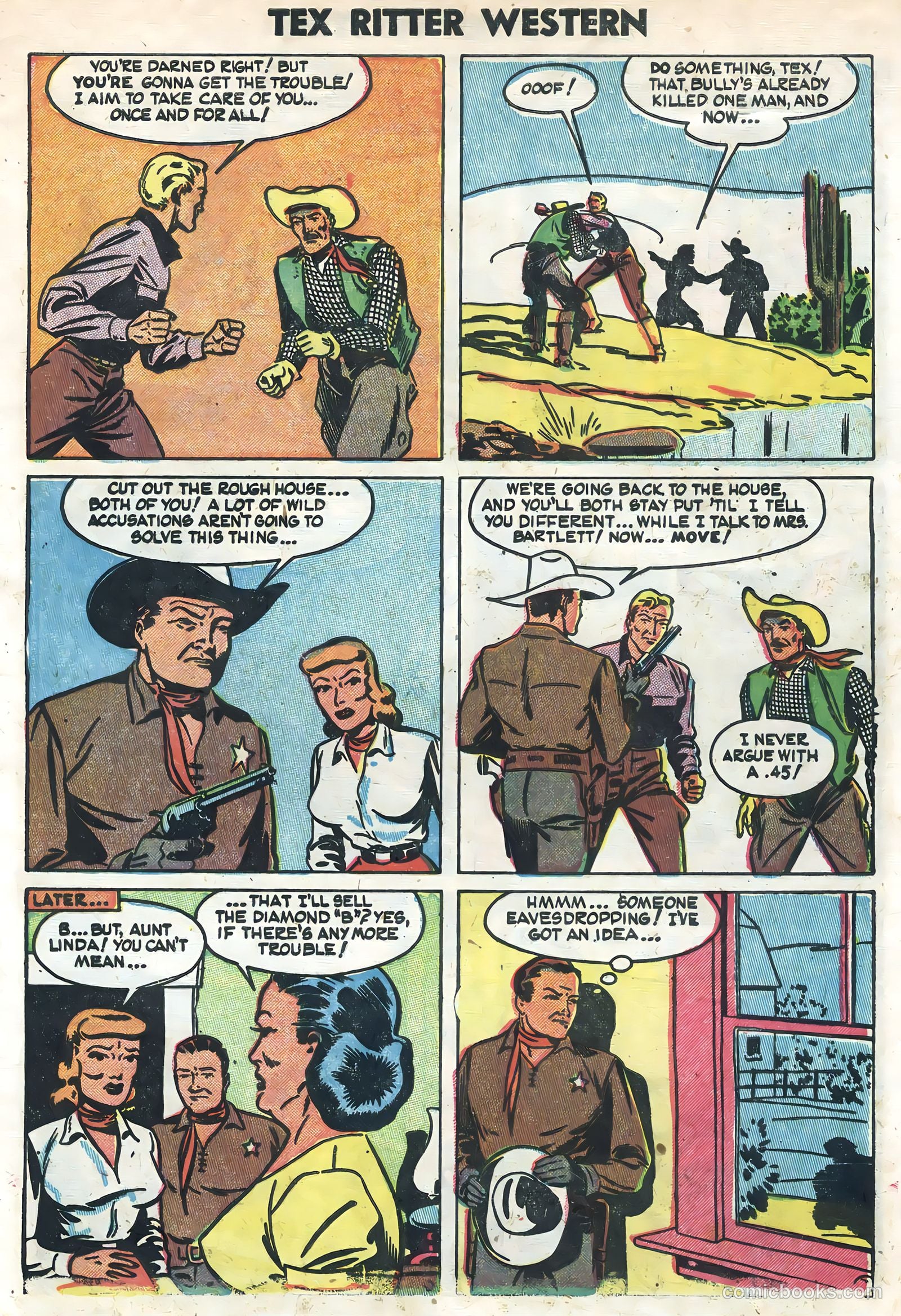 Tex Ritter Western #22 — page 9 of 36