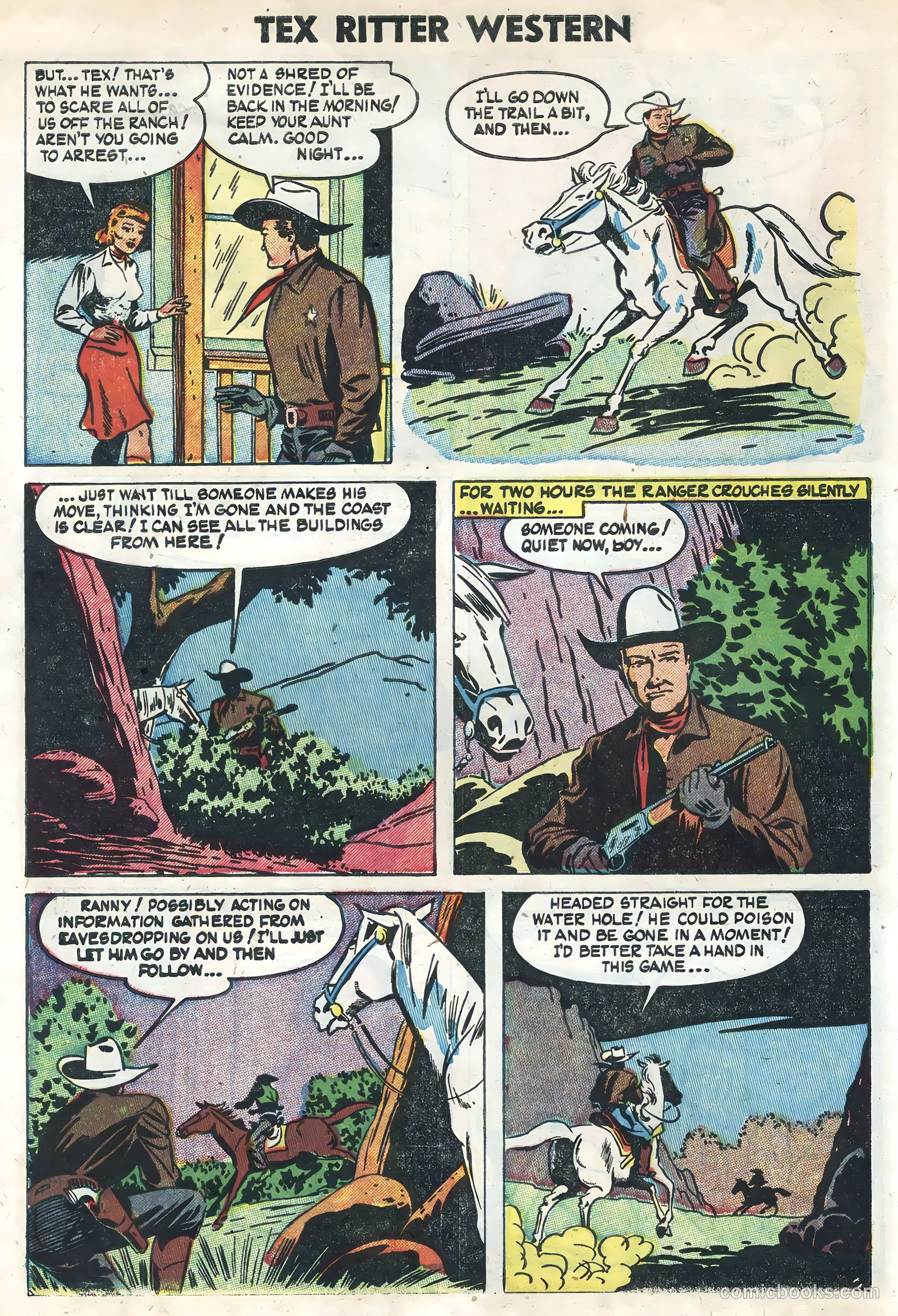Tex Ritter Western #22 — page 10 of 36