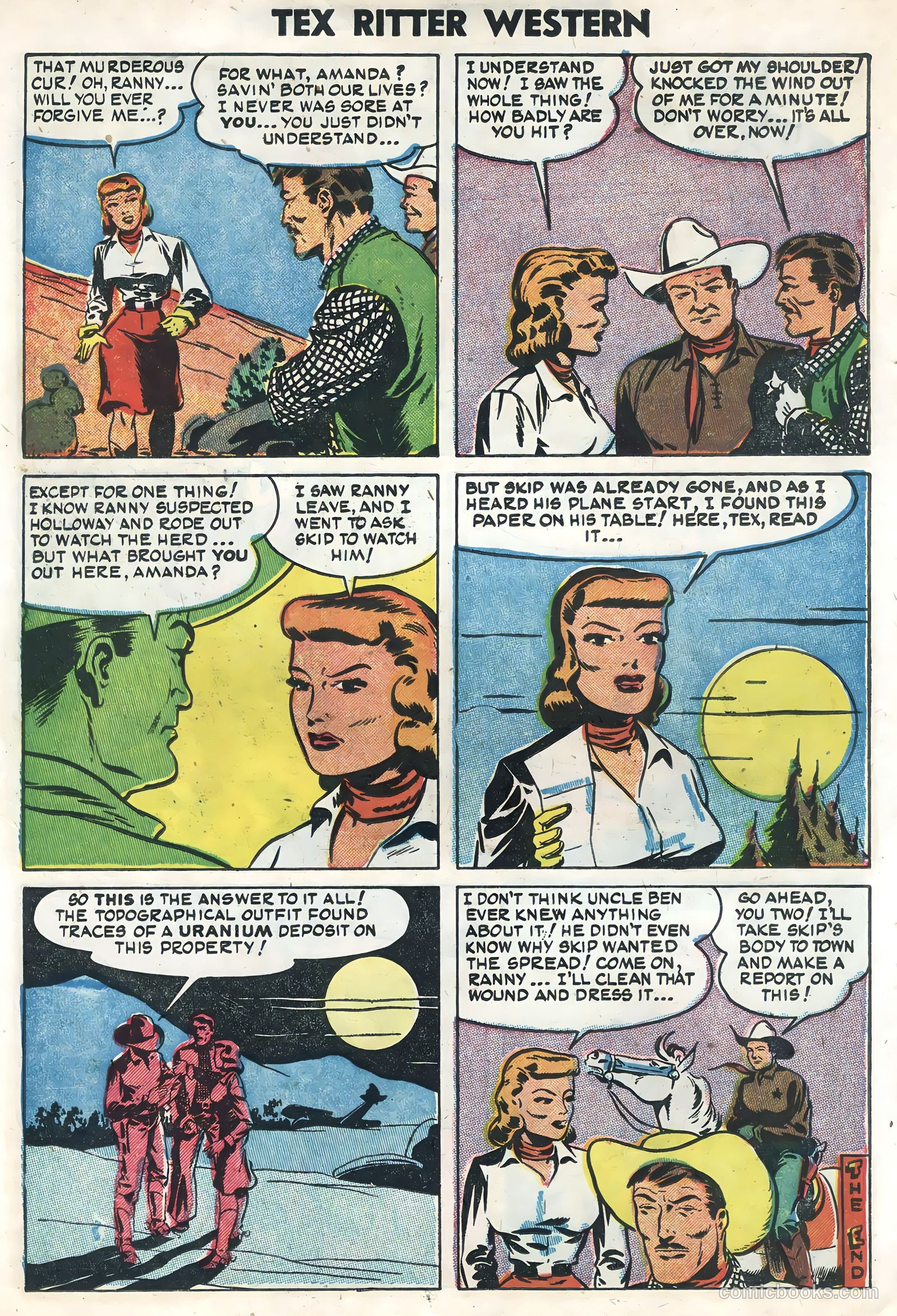 Tex Ritter Western #22 — page 14 of 36