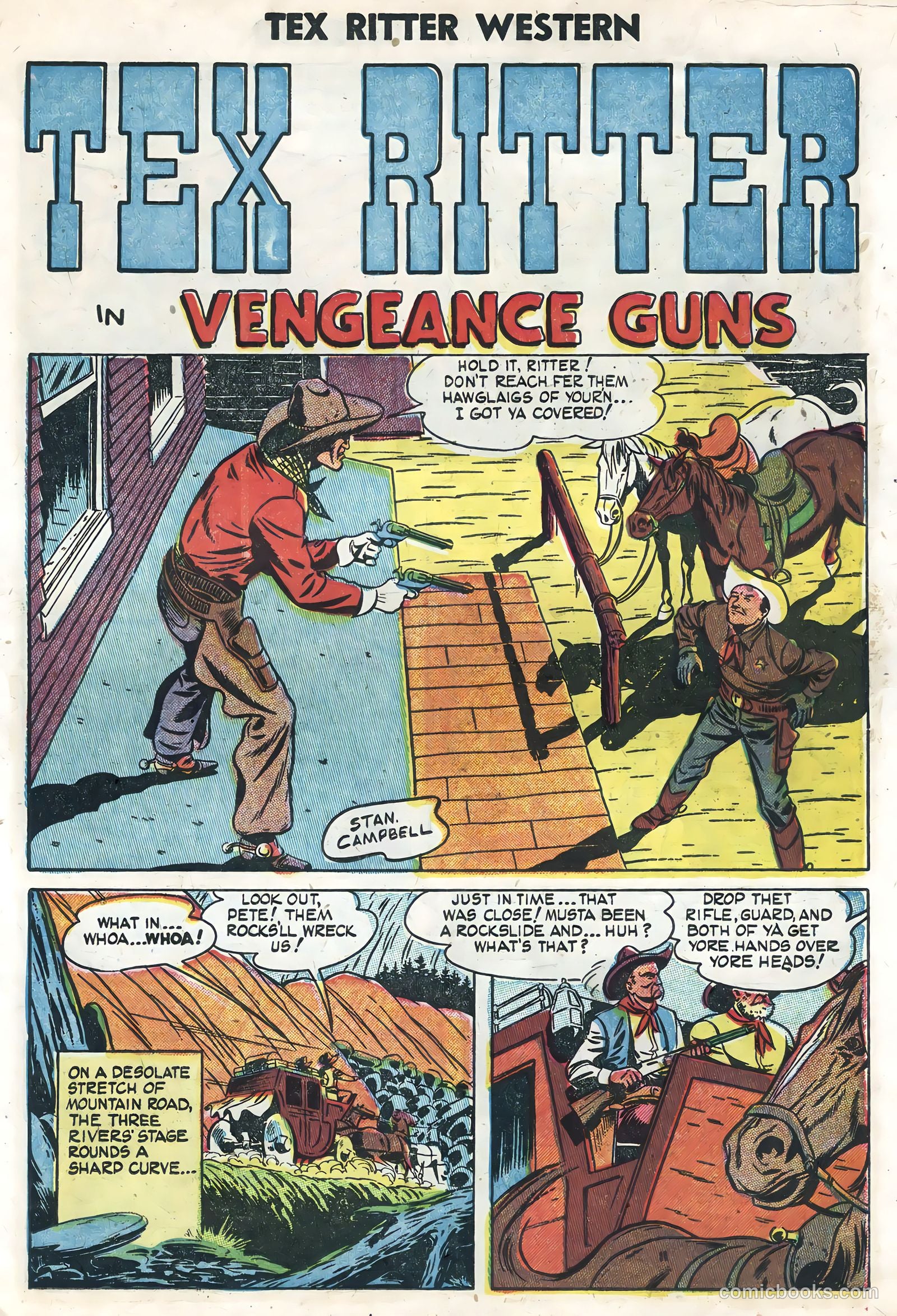 Tex Ritter Western #22 — page 15 of 36
