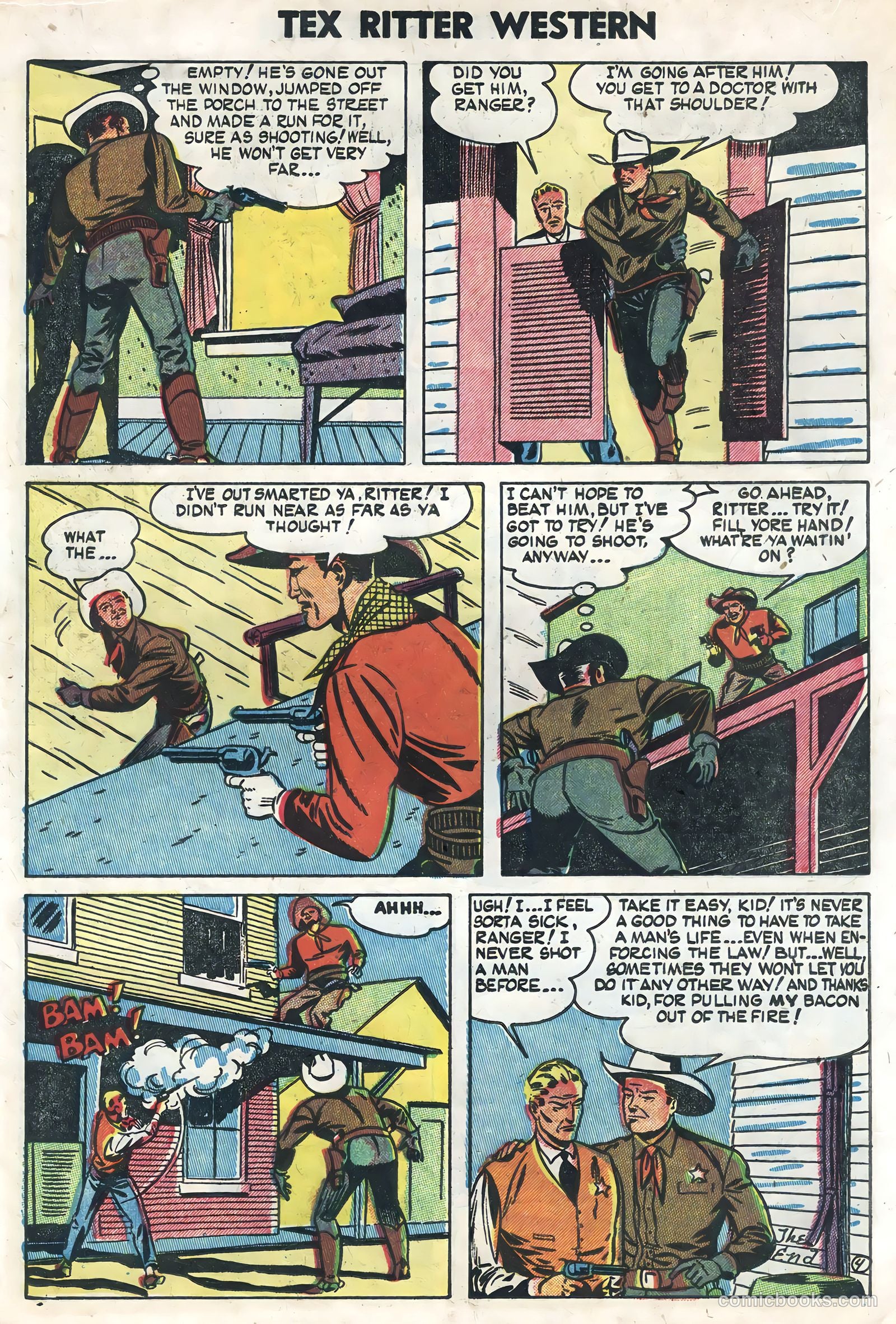Tex Ritter Western #22 — page 18 of 36
