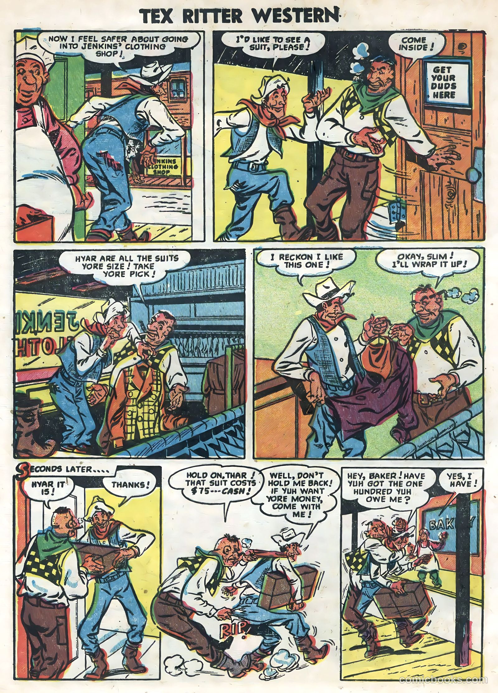 Tex Ritter Western #22 — page 24 of 36