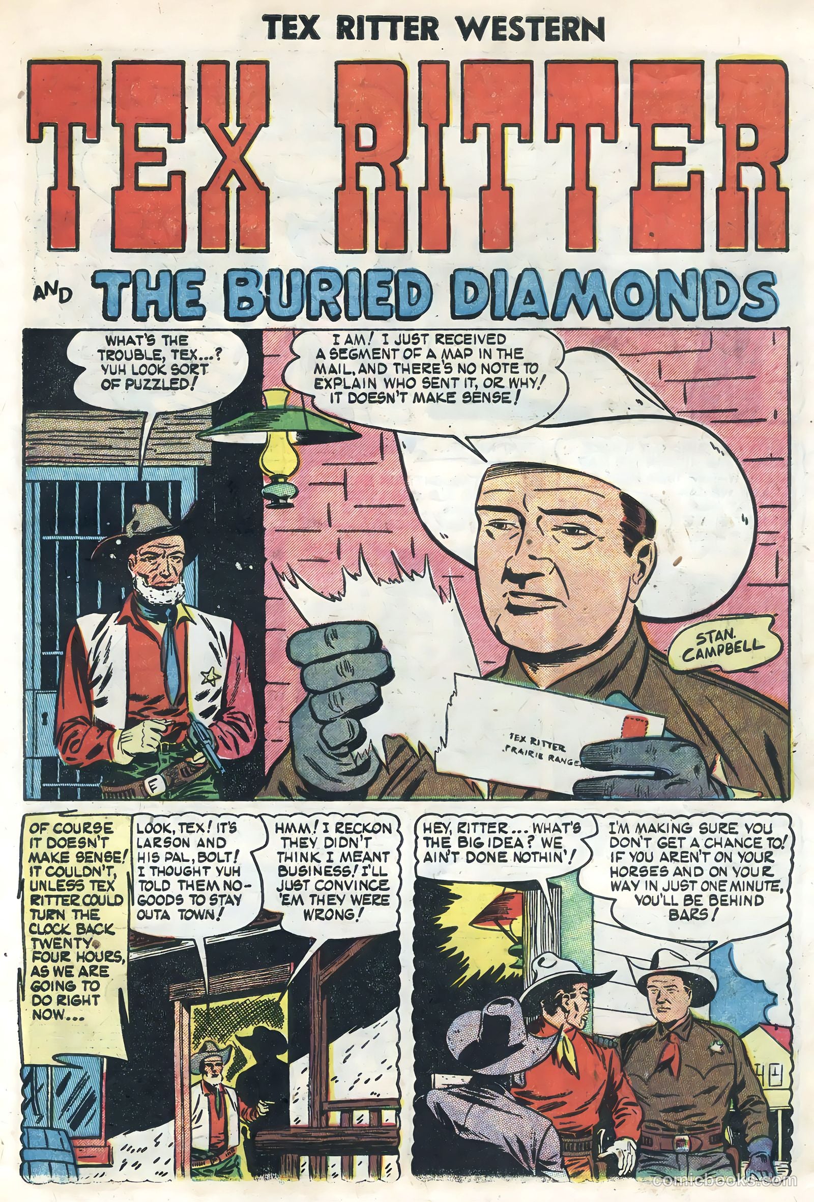 Tex Ritter Western #22 — page 27 of 36