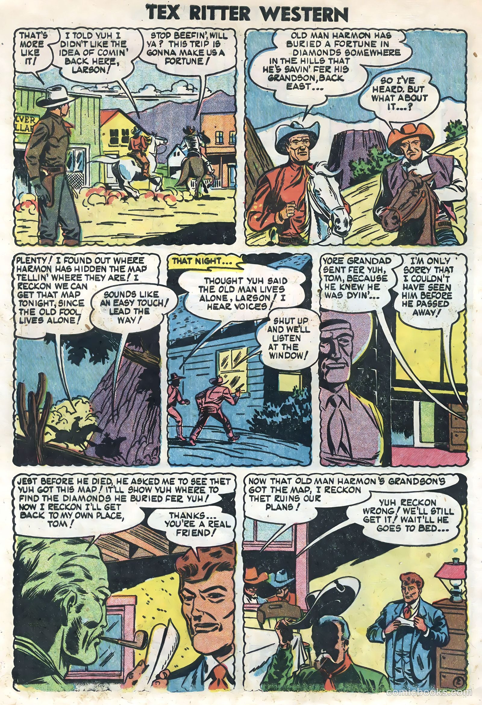Tex Ritter Western #22 — page 28 of 36