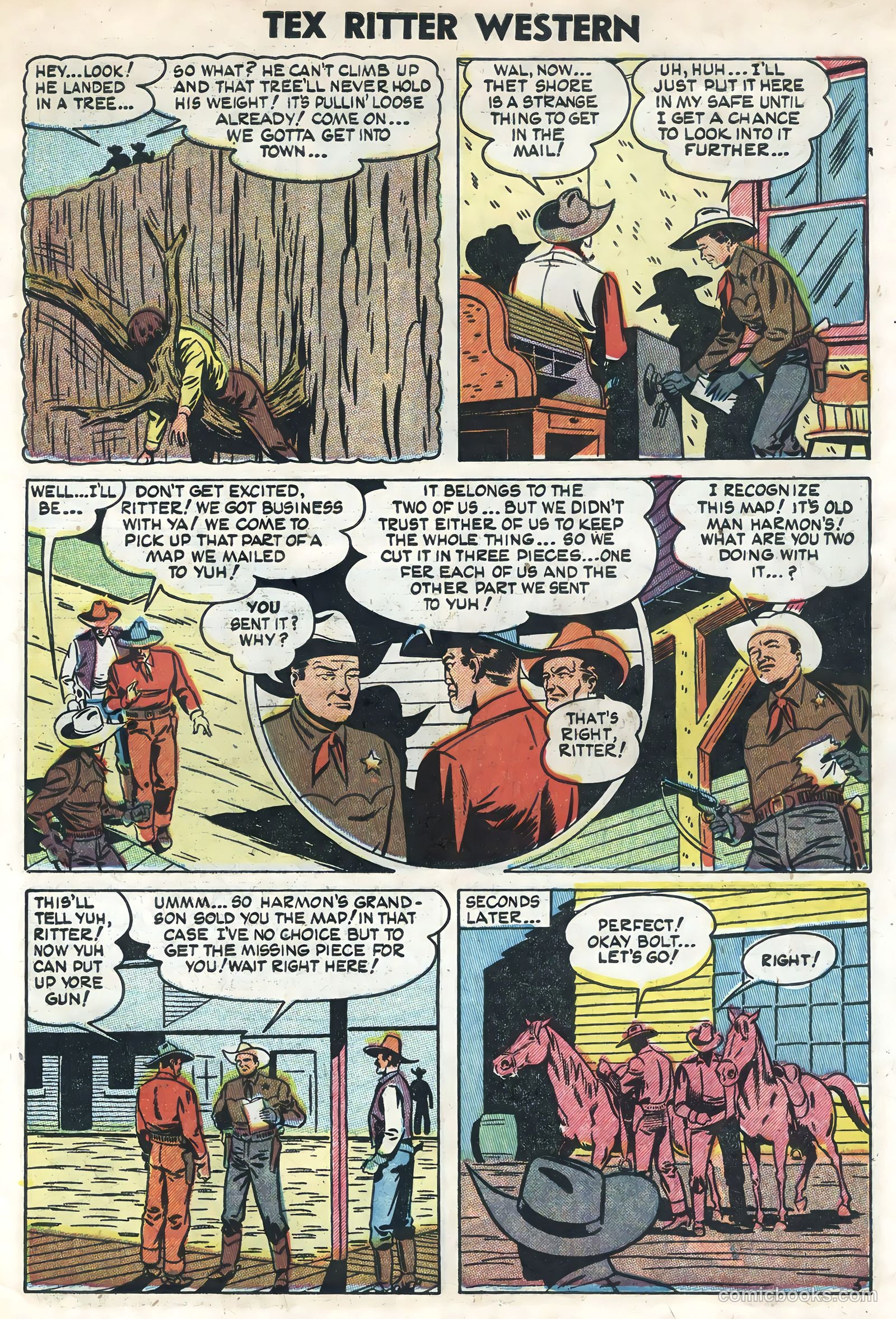 Tex Ritter Western #22 — page 31 of 36